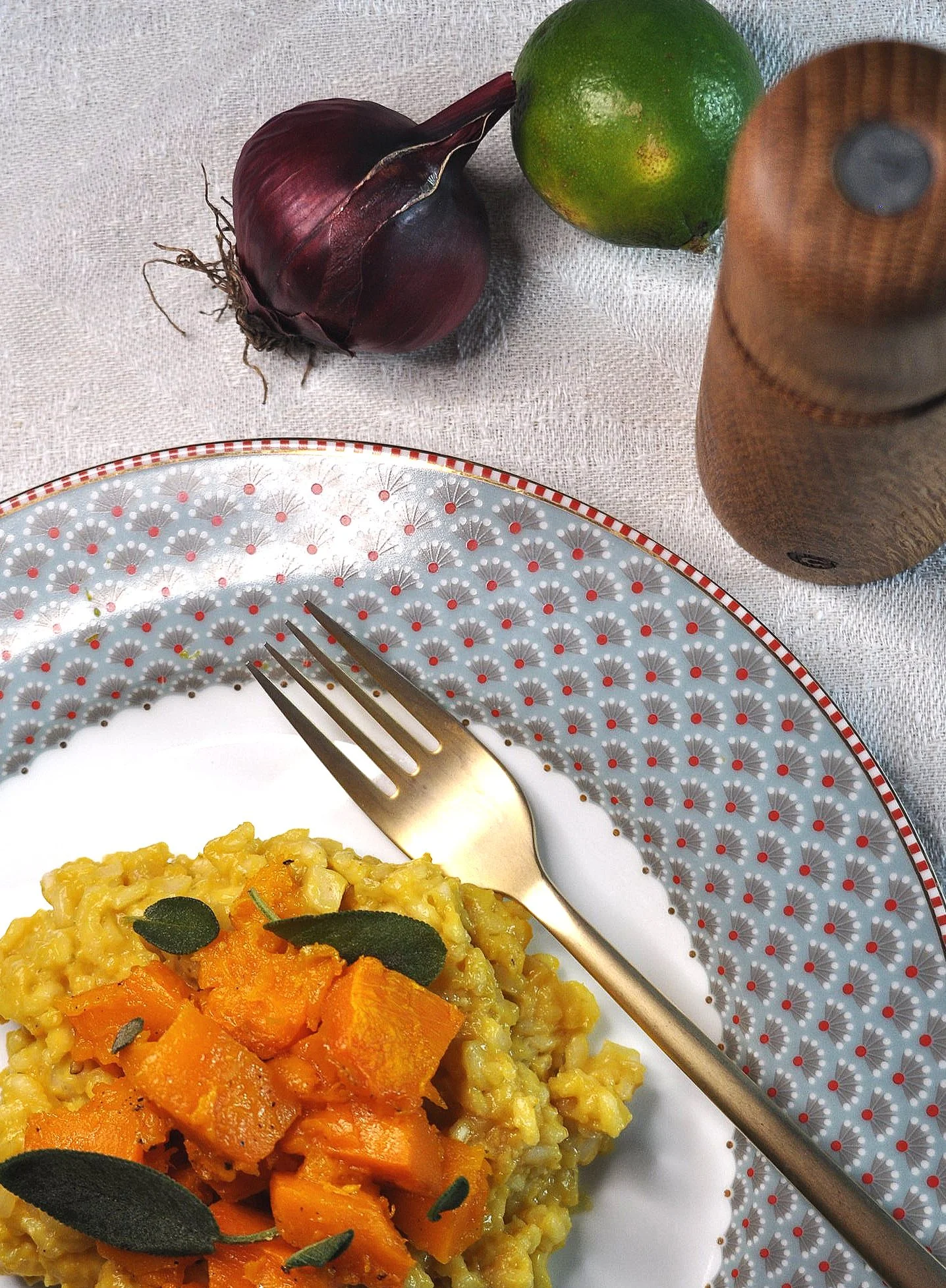 Creamy Pumpkin Risotto