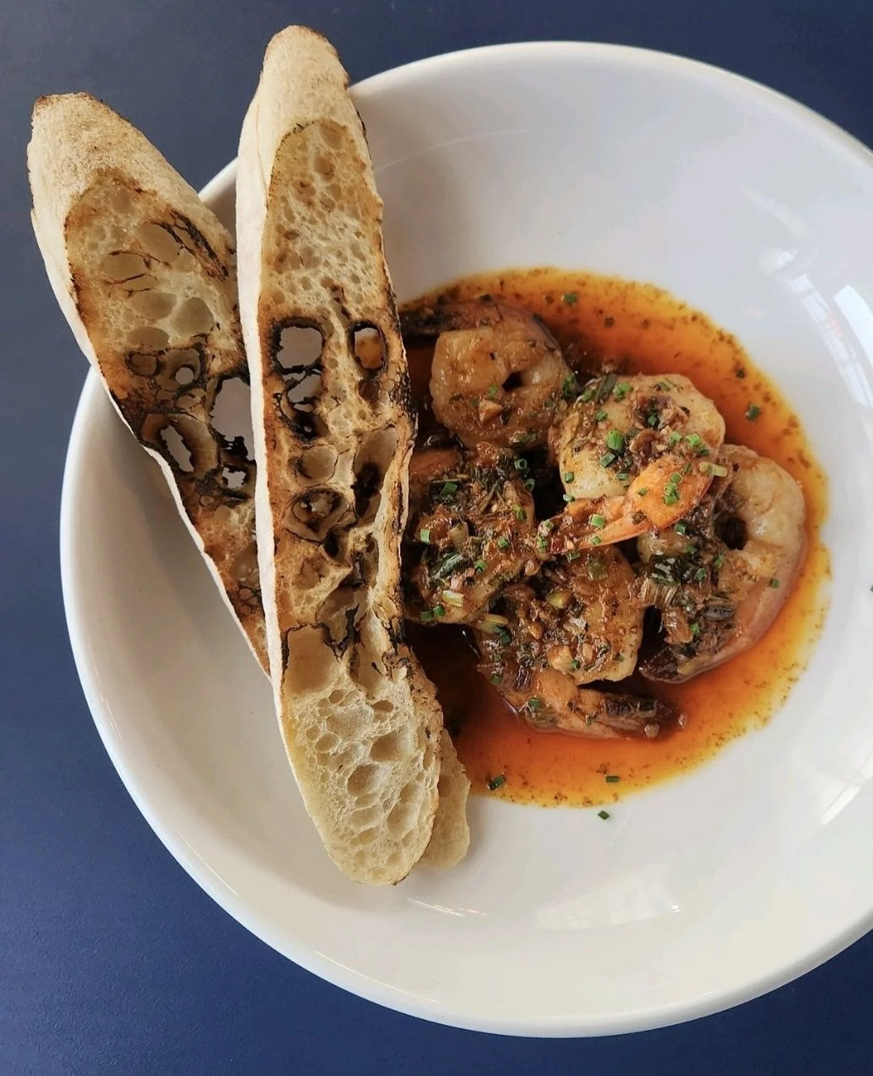 These are the best Orleans parish style BBQ shrimp you can find outside of New Orleans! ⁠Orleans parish style means they&rsquo;re prepared in a rich butter sauce with creole seasoning and Worcestershire-sauce.⁠
⁠
Our founder Tom Morales was inspired,