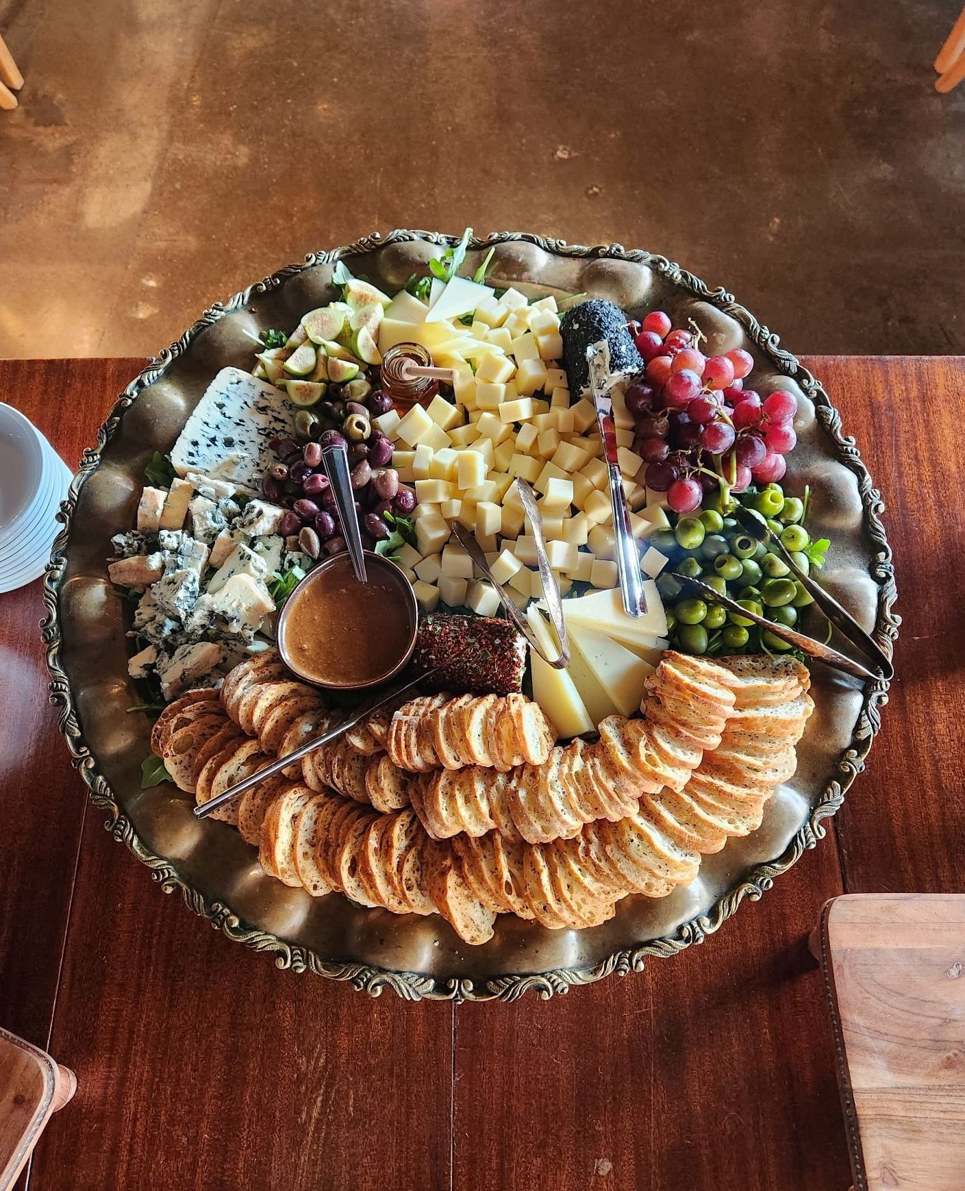 Planning a special event?⁠
⁠
The Blue Room is the perfect space for your private event from rehearsal dinners to corporate lunches and everything in between. ⁠
⁠
#factoryatfranklin #privateeventsfranklin #charcuterie ⁠