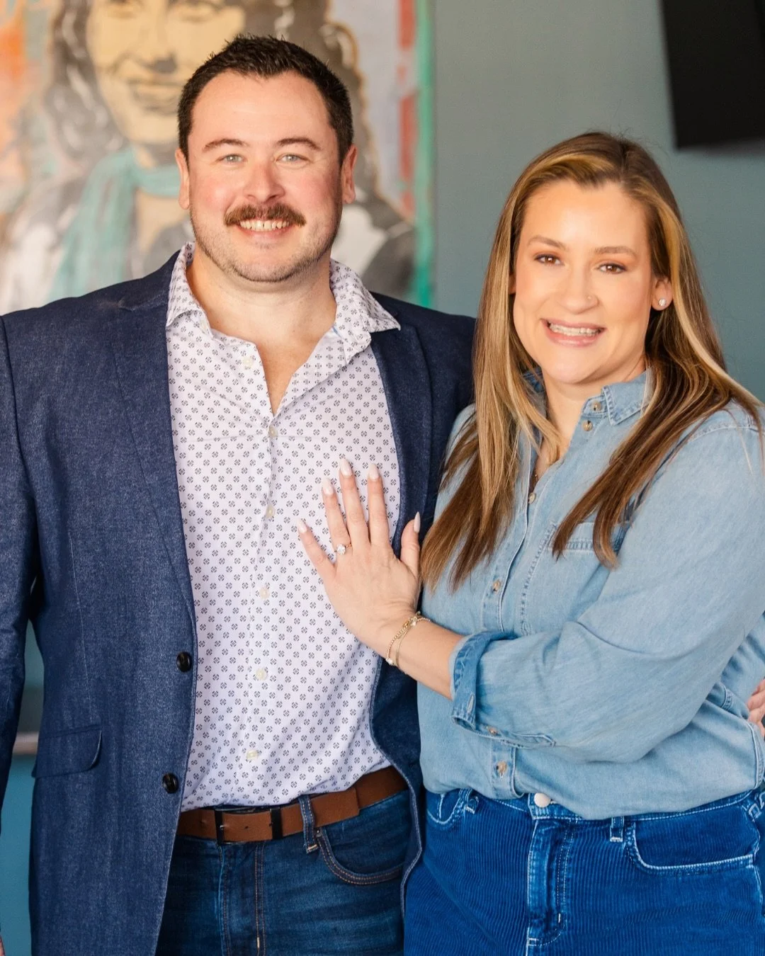 Congratulations to Brent and Whitney on their engagement! 

Brent surprised his fianc&eacute; with members of her family in The Blue Room and had them help pop the question. 

Thank you to the happy couple for having us be a small part in such a spec
