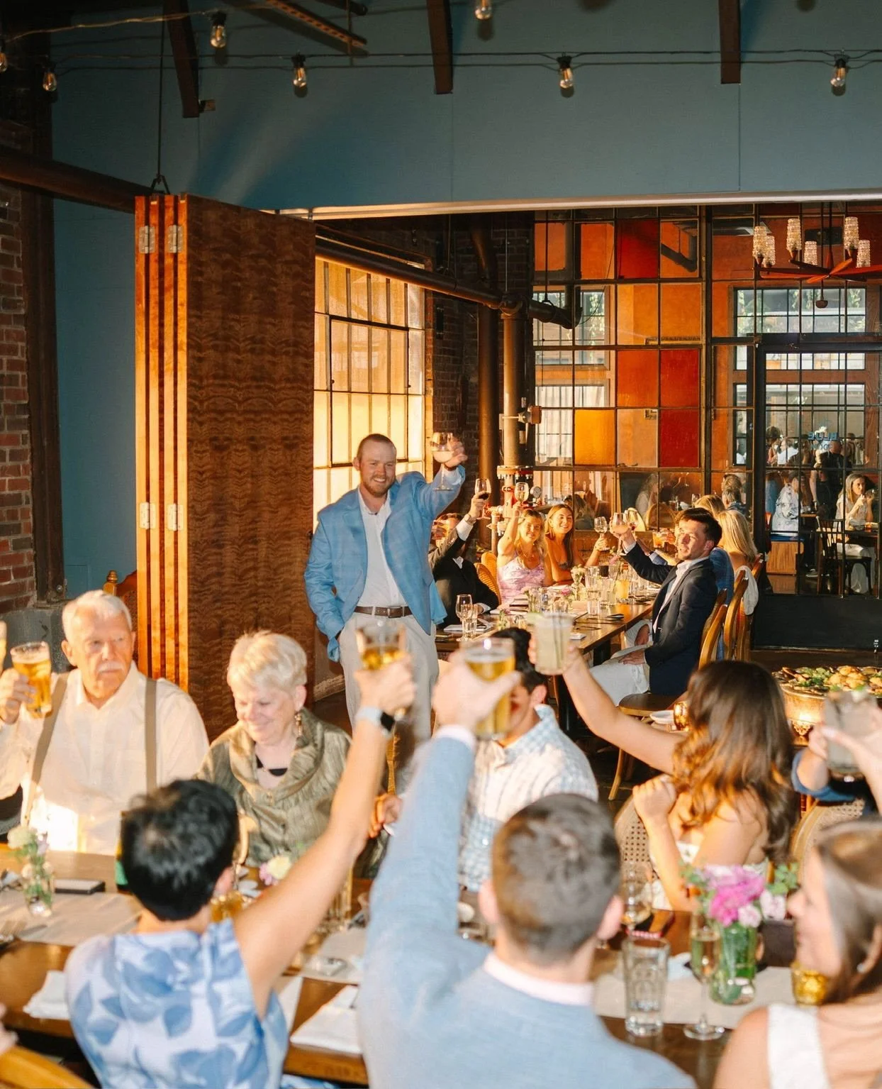 Let the celebrations begin with the perfect spot to host a gorgeous rehearsal dinner. ⁠🥂🍾
⁠
Check the link in our bio to learn more about the Blue Room private dining space. ⁠
⁠
#privatediningfranklin #rehearsaldinnerfranklin #franklintn #thefactor