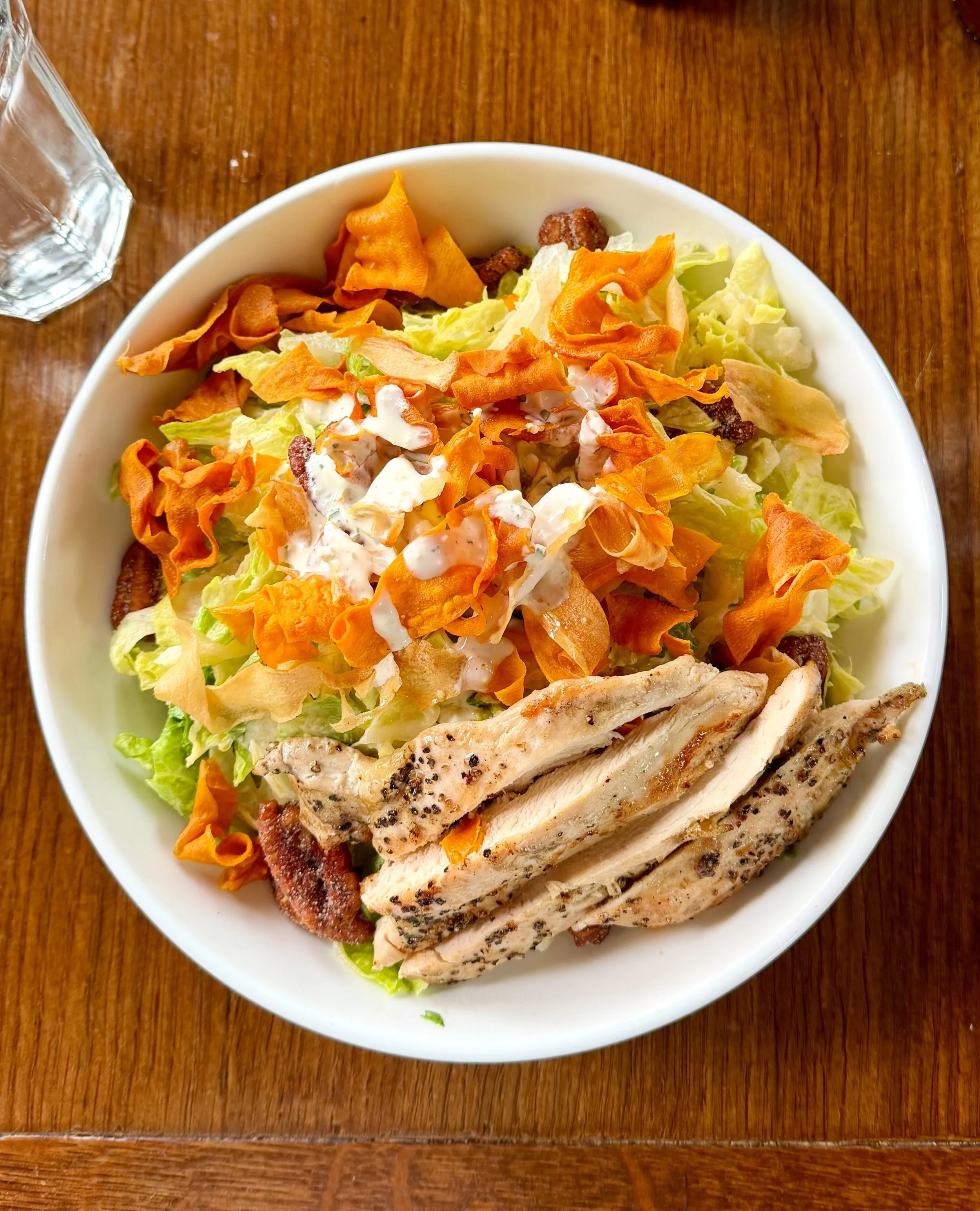 We named this salad the &ldquo;blue ribbon&rdquo; because it&rsquo;s so tasty it deserves an award. 🏅⁠
⁠
#factoryatfranklin #franklintn #lifestylefranklin ⁠