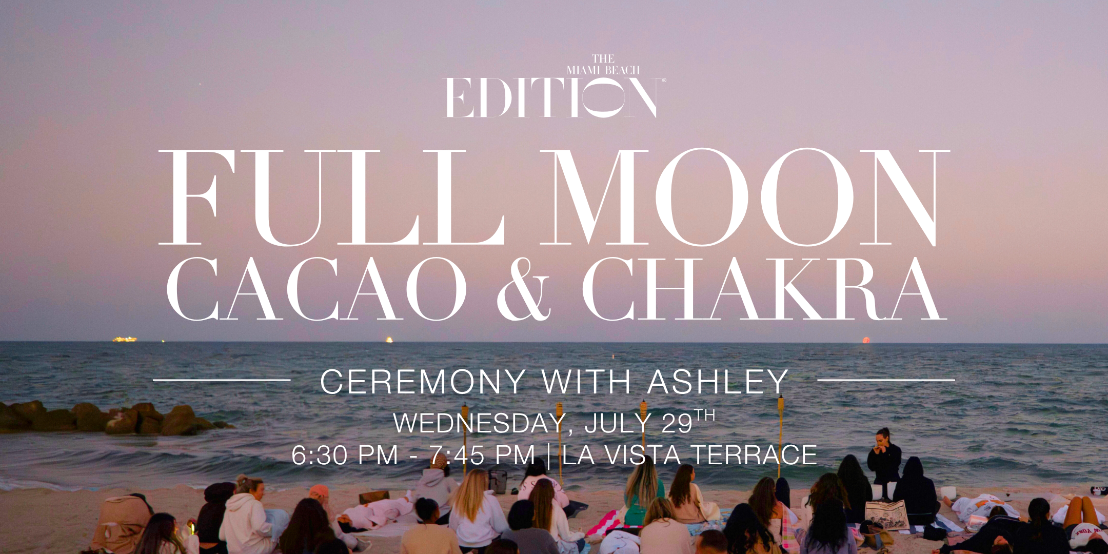 Full Moon Cacao & Chakra Ceremony