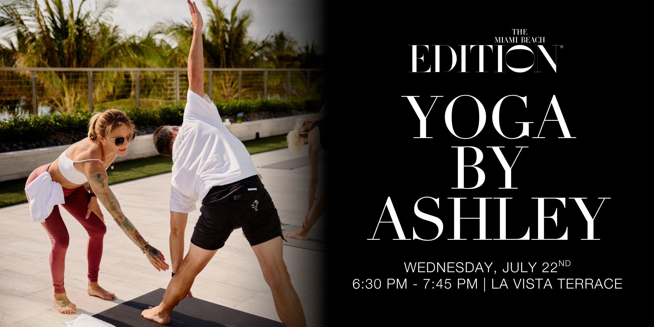 Jivamukti Yoga @ The Miami Beach EDITION