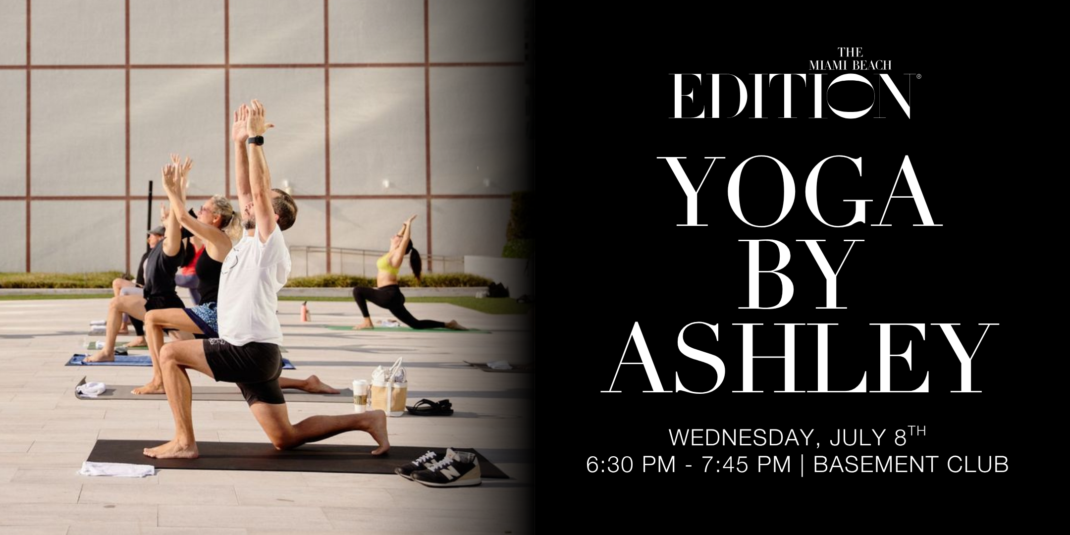 Jivamukti Yoga @ The Miami Beach EDITION
