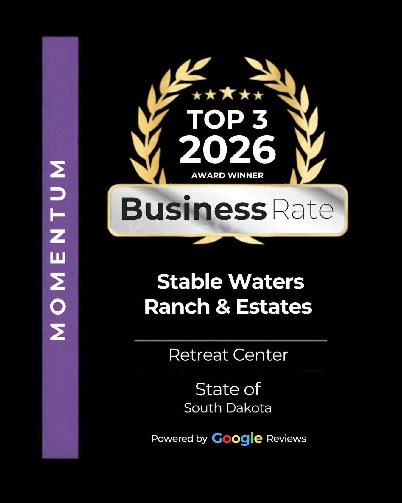 Well. Somebody went and did it.

Stable Waters has been named one of the Top 3 Retreat Centers in South Dakota for 2026 - and honestly, in our still small, growing beginnings of this dream, we were just as surprised as you are. 🏆😆

💛✍️This award i