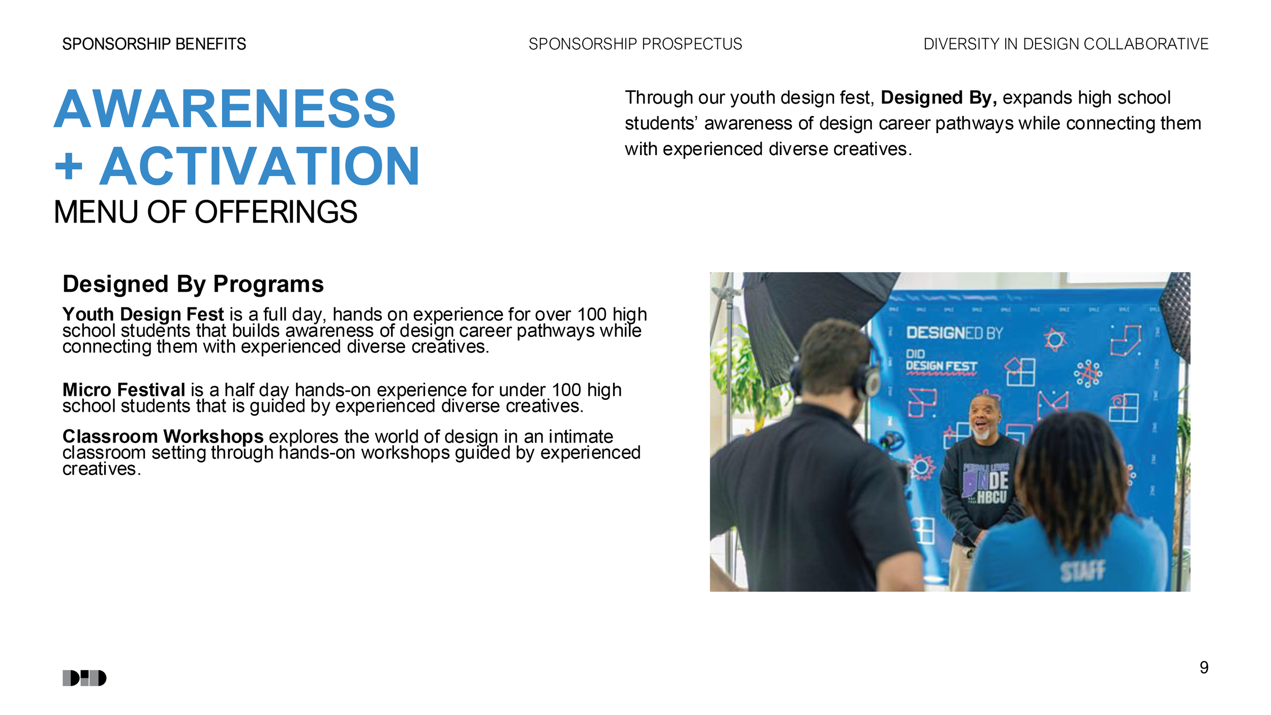 Awareness & Activation Slide