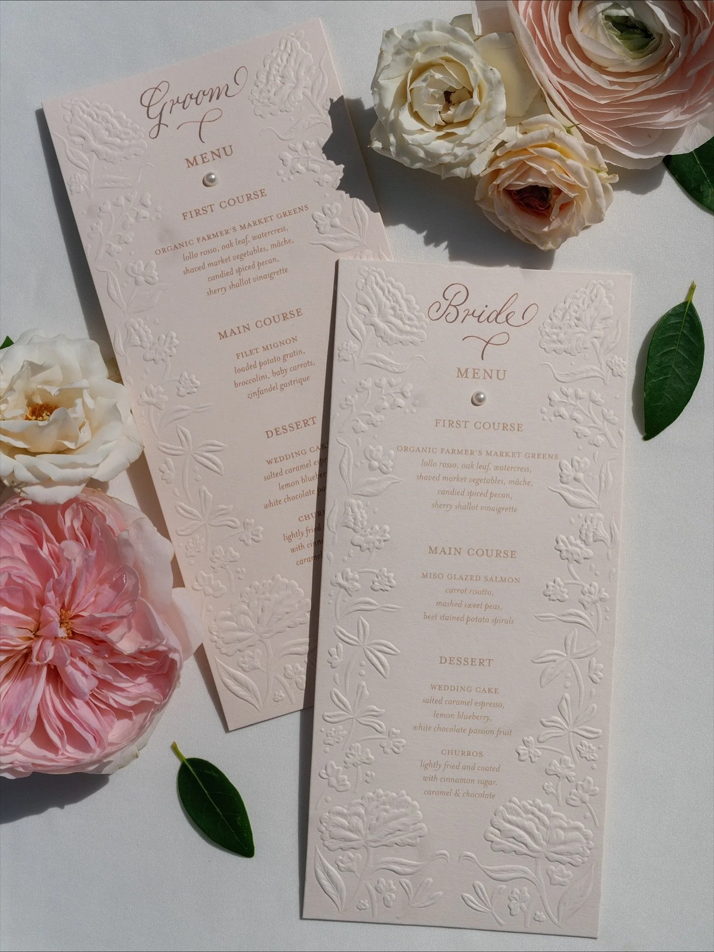 For the lovers of stationary 💓 lovingly thought up in concept together, then hand drawn, letter pressed, pearl adorned, wedding stationery by our beautiful friend @sarahwritesinink 

Planning &amp; Design: @adrnevents
Photography: @symphonyestradaph