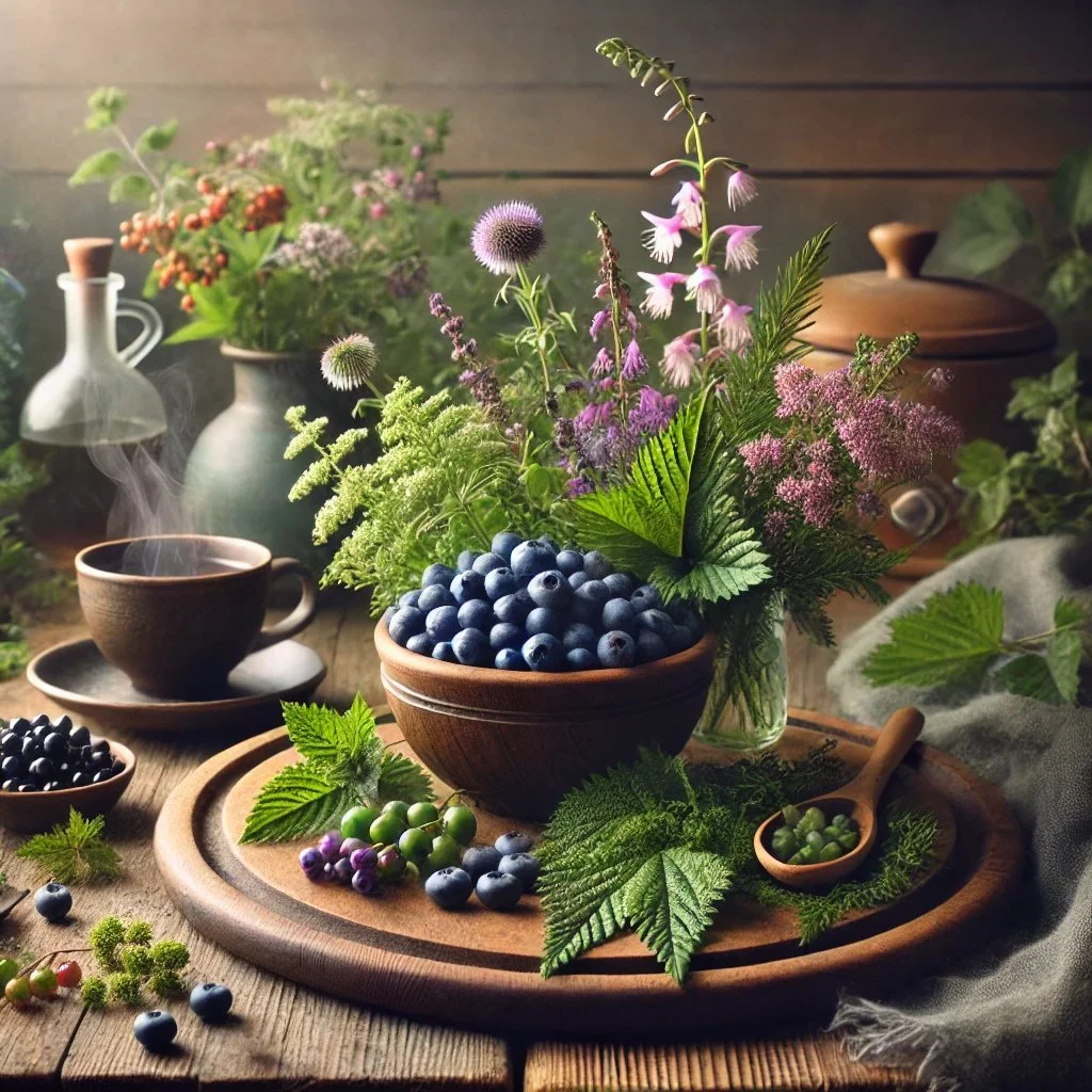 Power From Nature’s Gifts – Wild Herbs and Berries in the Kitchen