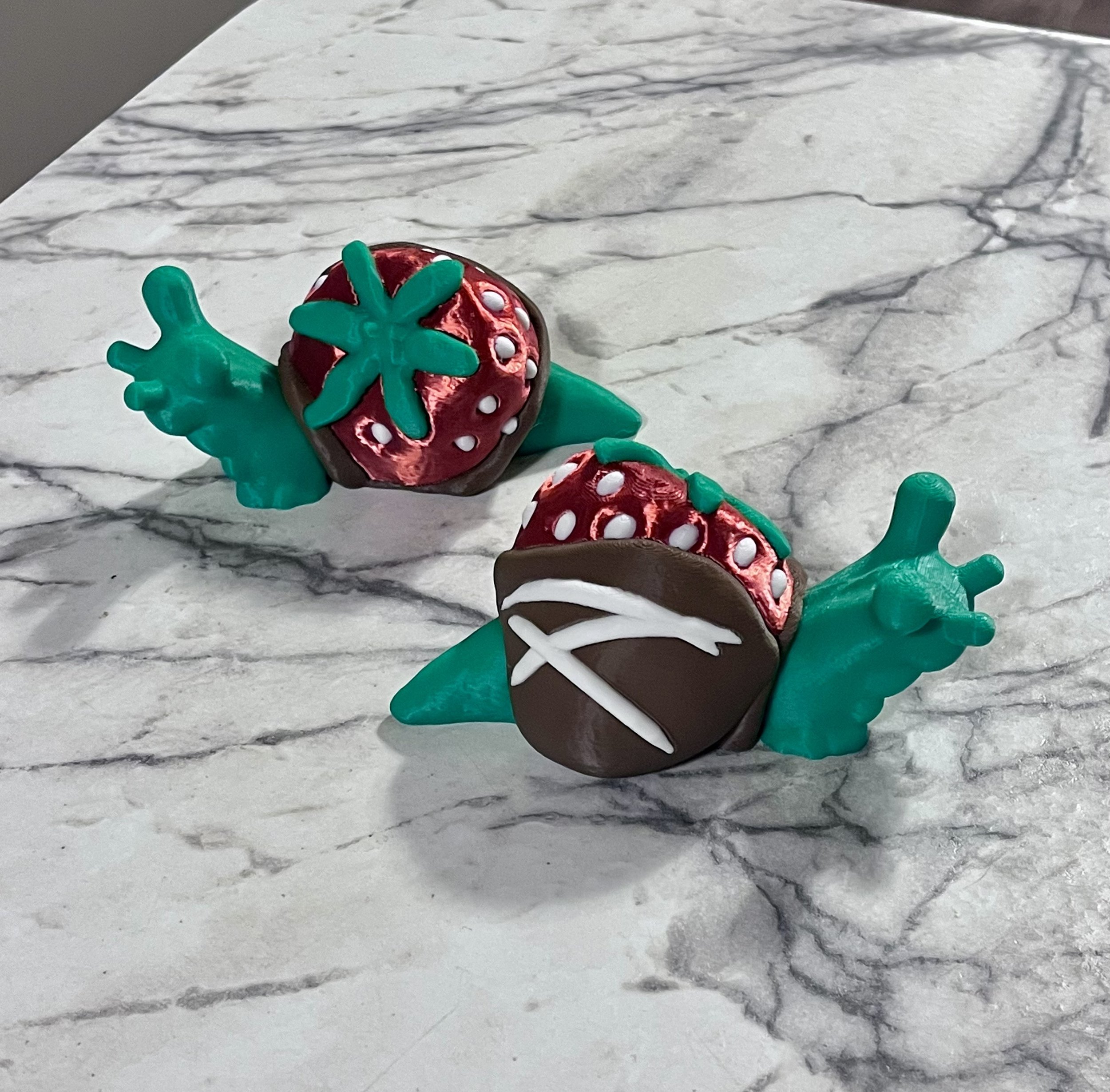 Chocolate Covered Strawberry Snail