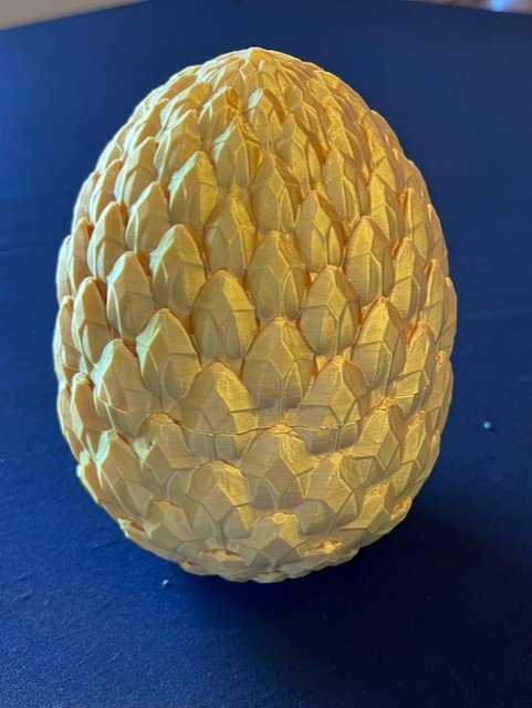 Golden Dragon Scale Egg