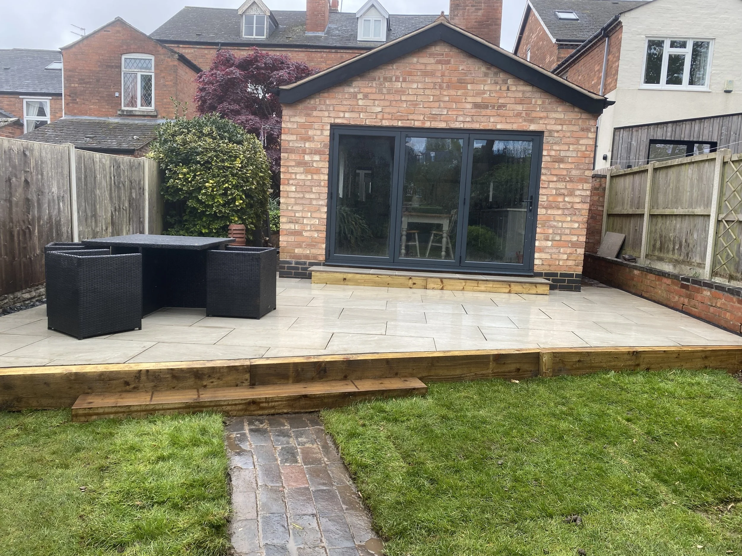 landscaping services birmingham patio installation