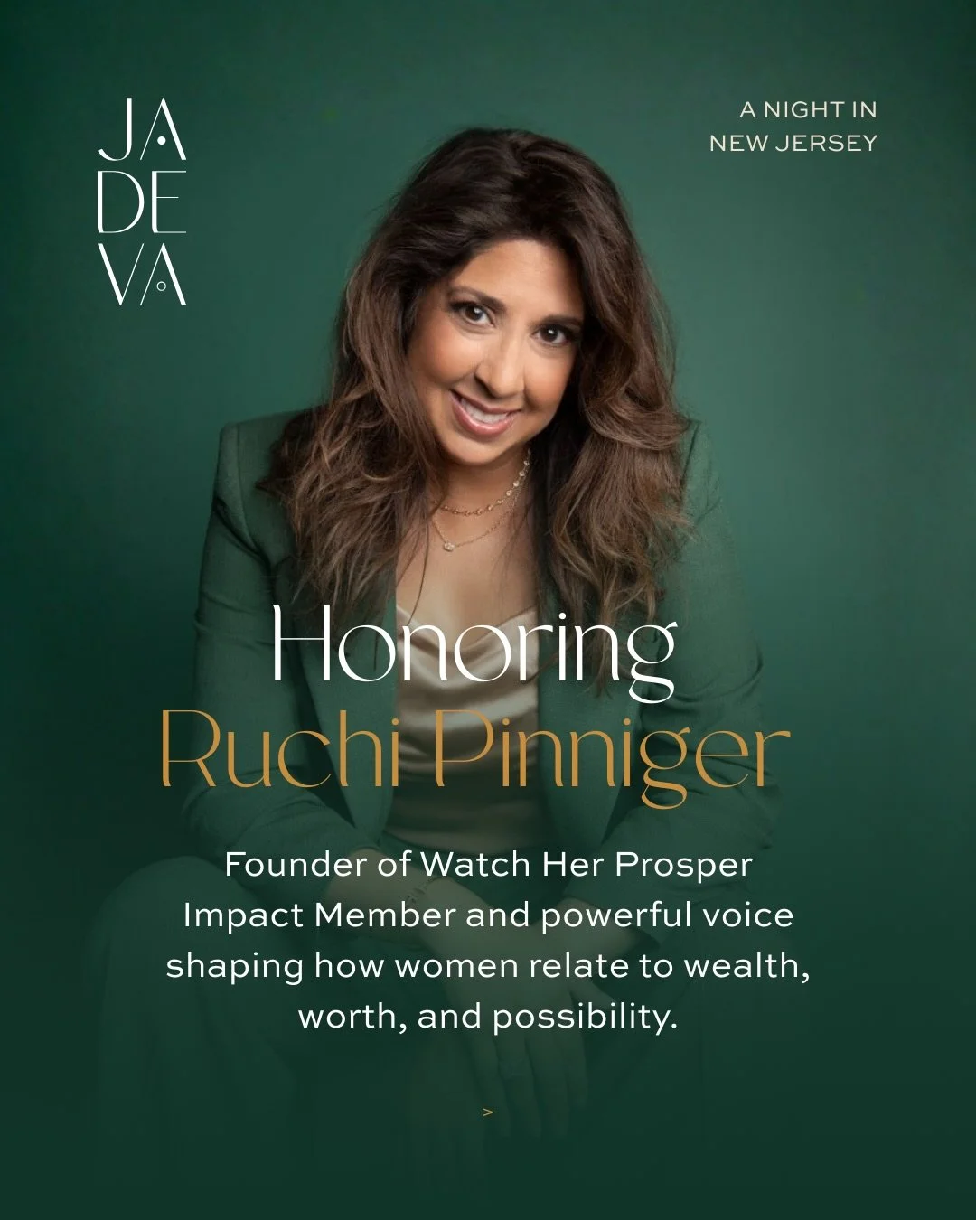 We loved witnessing our Impact member Ruchi Pinniger, founder of @watchherprosper , take the stage at the @womenforwomen_today event last week.

Ruchi brings a rare steadiness to conversations about money - clear, embodied, and deeply devoted to help