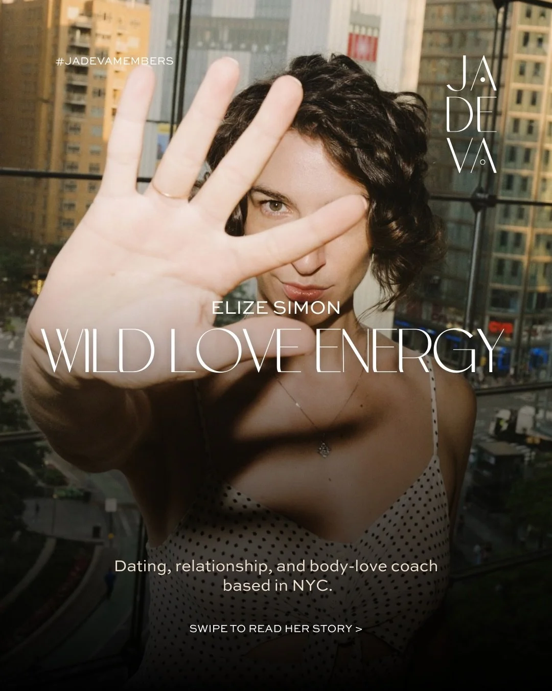 Meet @elize.simon , who helps us love more boldly

Elize Simon is a NYC-based dating, relationship, and body-love coach guiding every client to show up as their most vibrant selves. Her approach blends mindfulness, emotional intelligence, and soul-ce