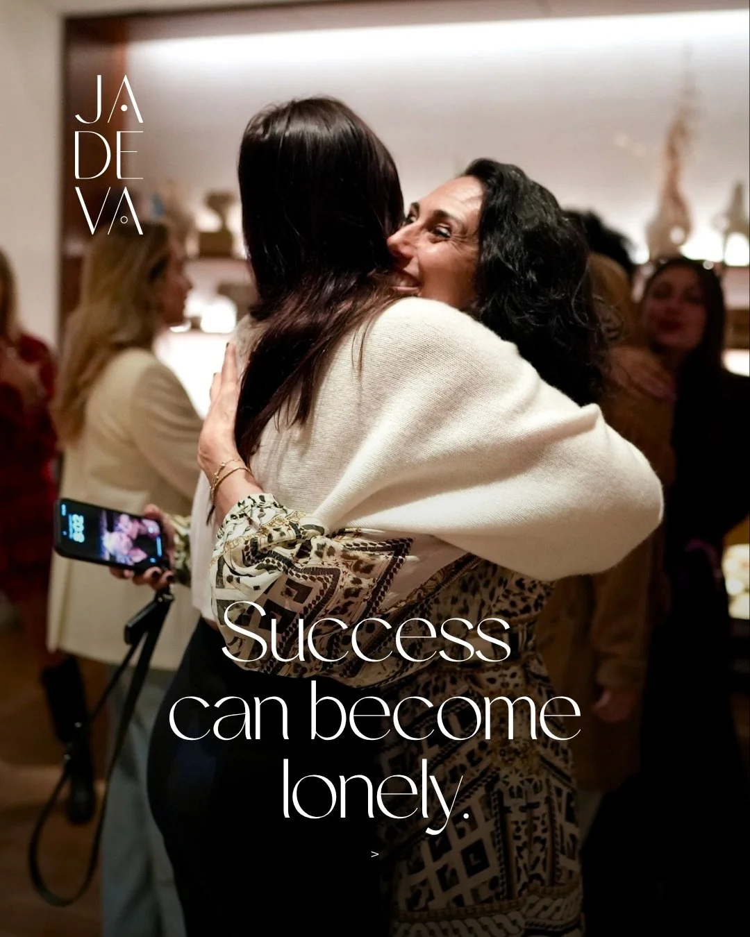 One of the least discussed realities of success is isolation.

As women grow in leadership, their circle often changes.

They cannot fully share challenges with employees, clients or even close friends.

That is why powerful peer environments matter.