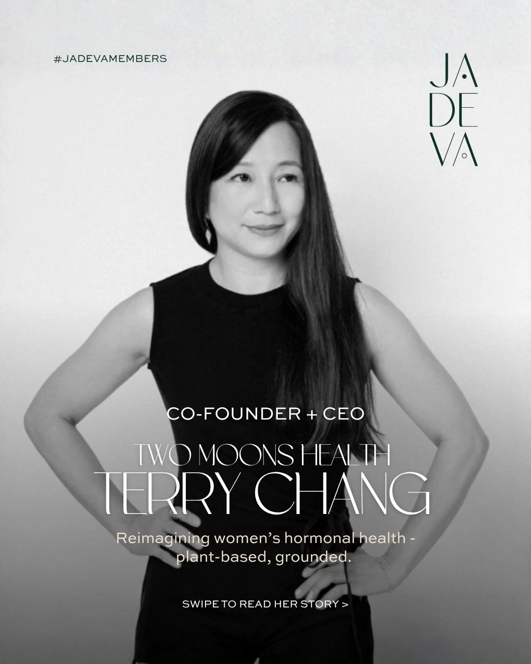 What an honor to have women like Terry Chang lighting up our community.
Her vision, leadership, and devotion to women&rsquo;s wellbeing inspire us all.

Meet Terry Chang, Co-Founder + CEO of @twomoonshealth , where she&rsquo;s reimagining women&rsquo