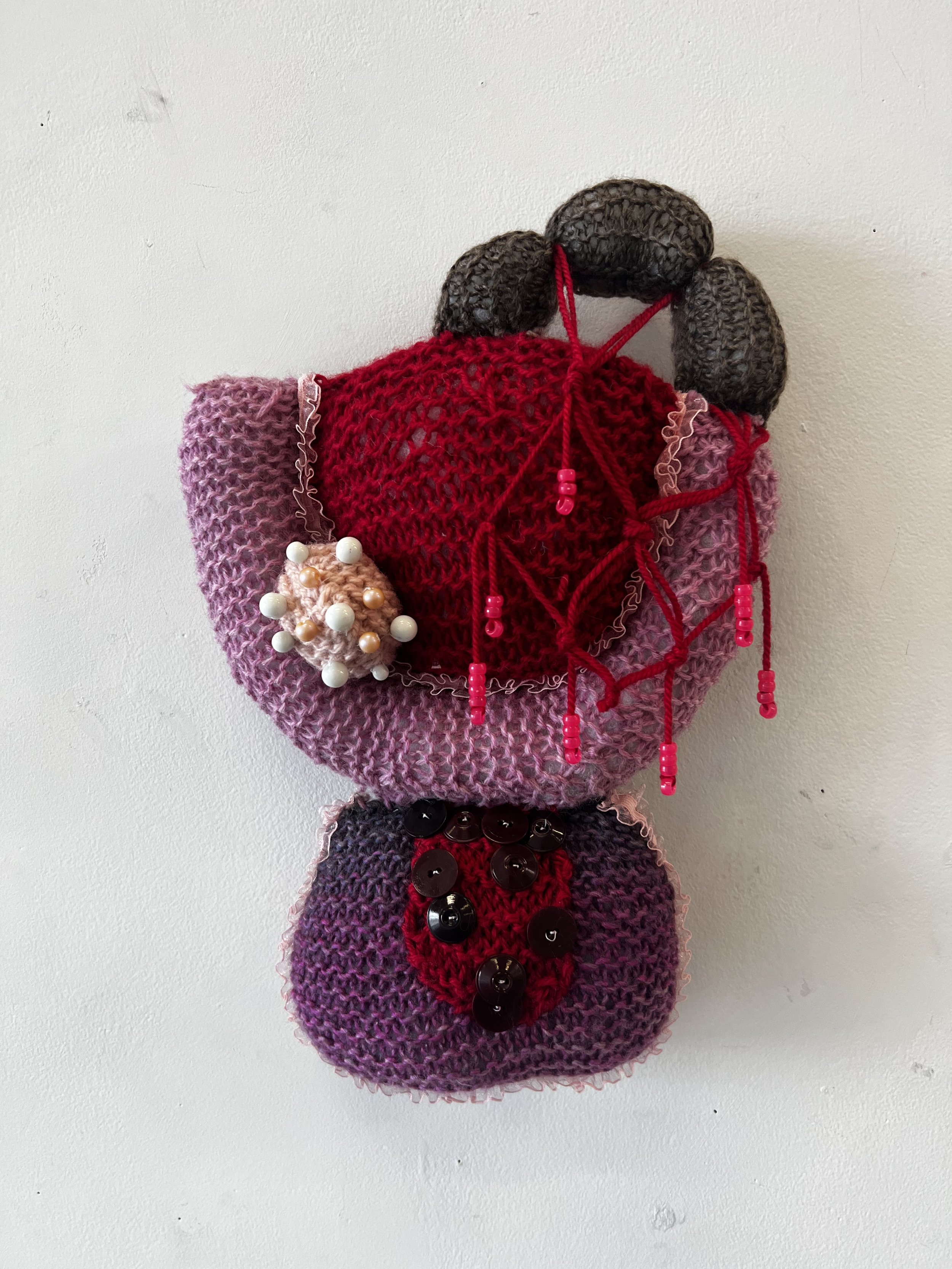 Soft Pink Matter, Fiber Arts, 2023