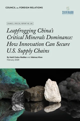 Silverado Policy Accelerator: Leapfrogging China’s Critical Minerals Dominance