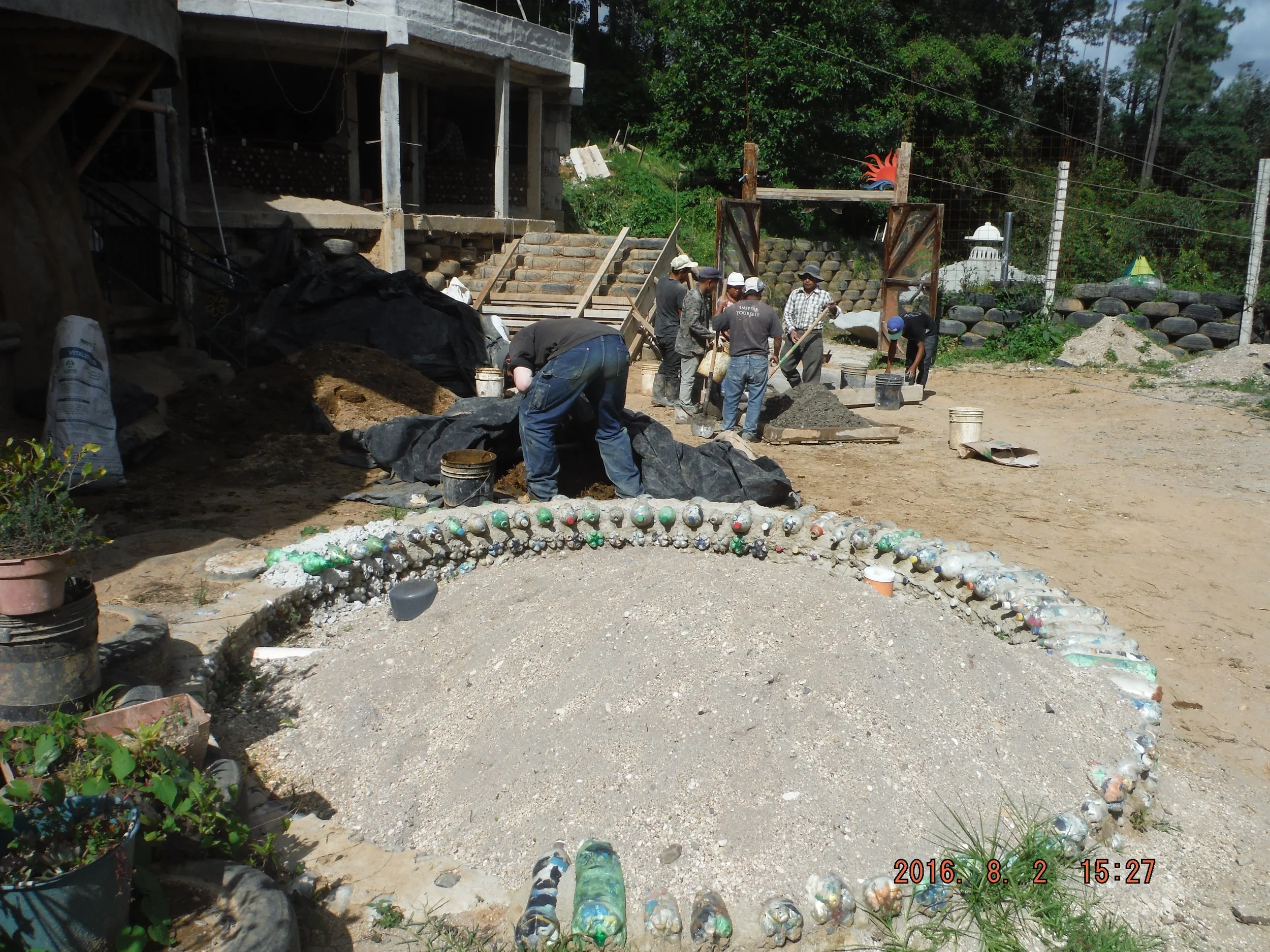 31n A sand box on top of the septic tank.JPG