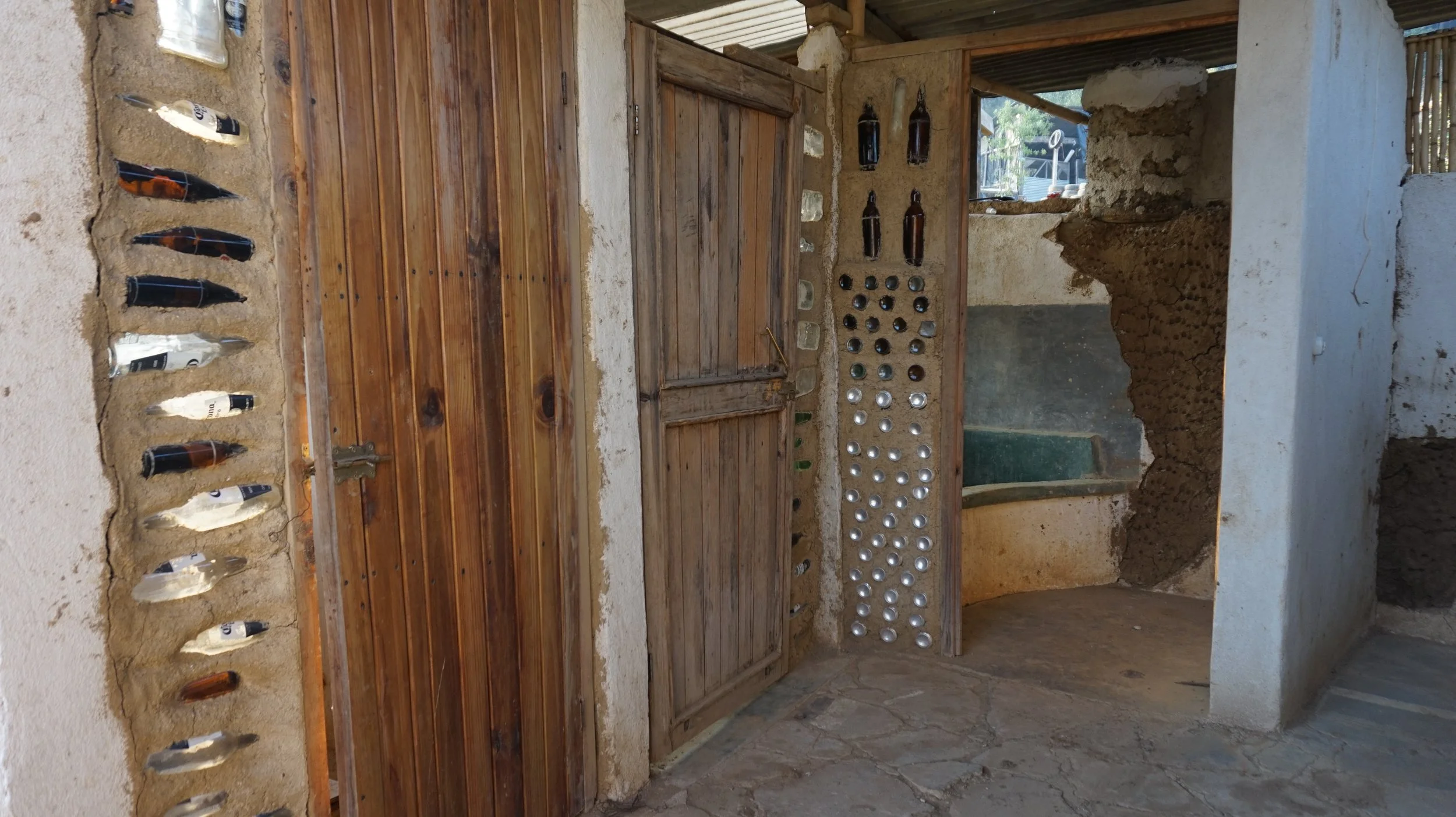 Bathroom area of main house