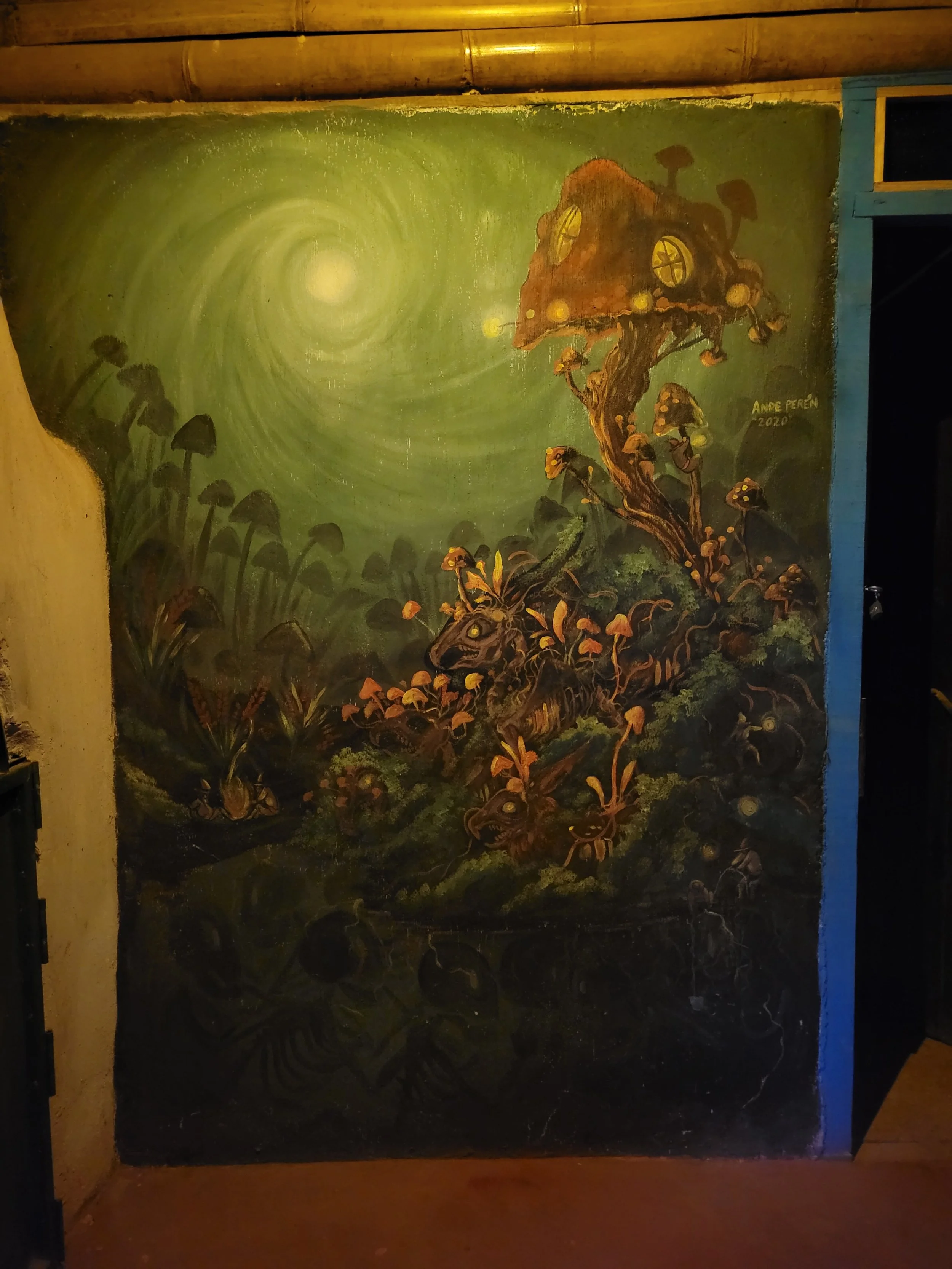 More wall art by local artist