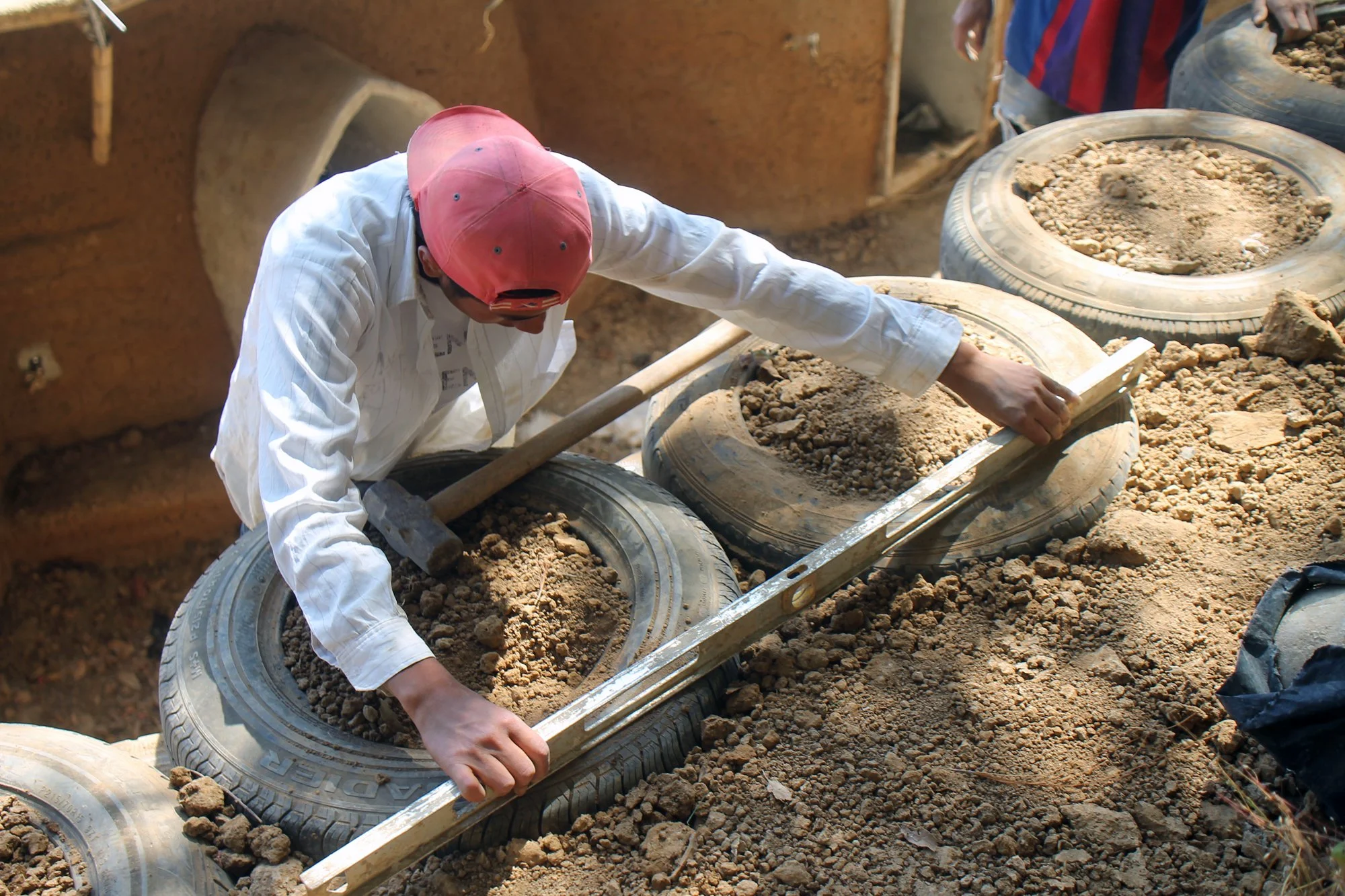 building water harvesting corridor.JPG