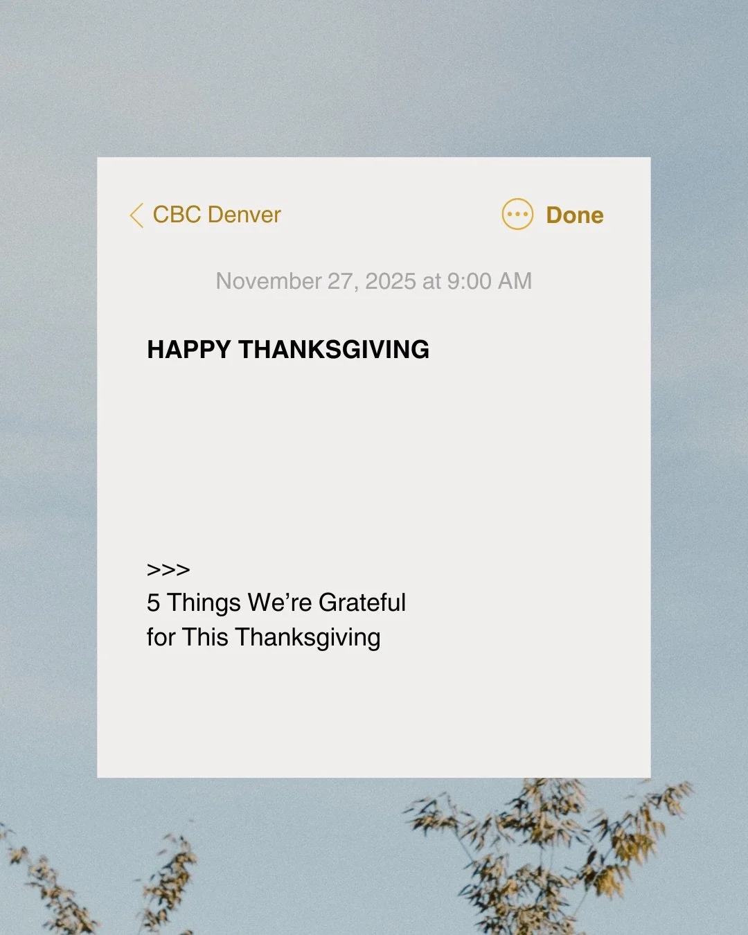 What are you grateful for today? 👇

&ldquo;Let everything that has breath praise the Lord!&rdquo;