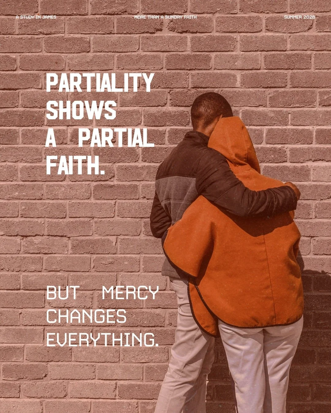 What challenged you the most?👇

Thoughts from yesterday&rsquo;s message on partiality and mercy: &ldquo;We are moved by mercy so that we can move in mercy.&rdquo;