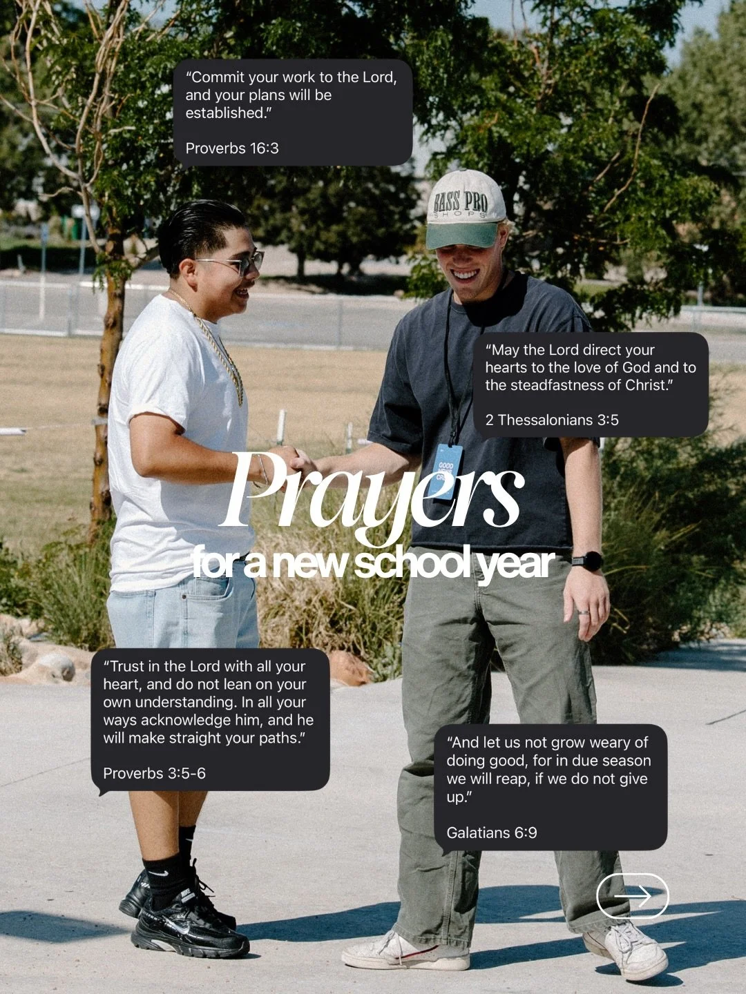 Send this to someone who you&rsquo;re praying for this school year!