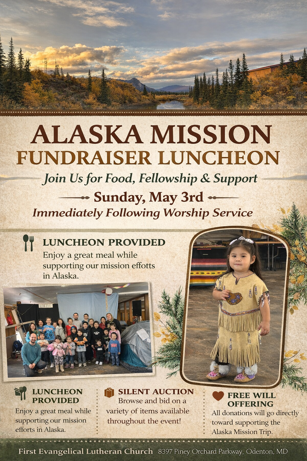 Alaska Mission Fundraiser 