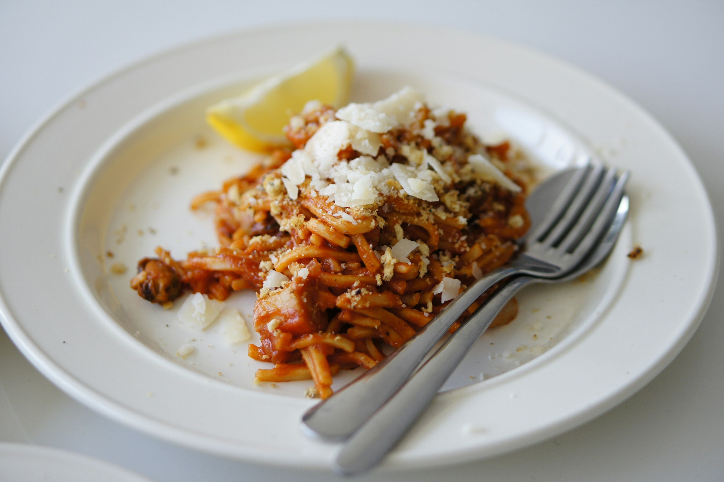 Spaghetti Pie Dinner 