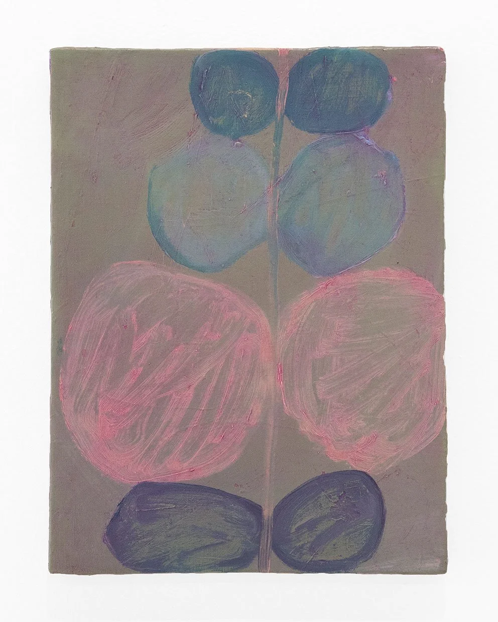 Balls, 2026, oil on panel 12 x 9 in
