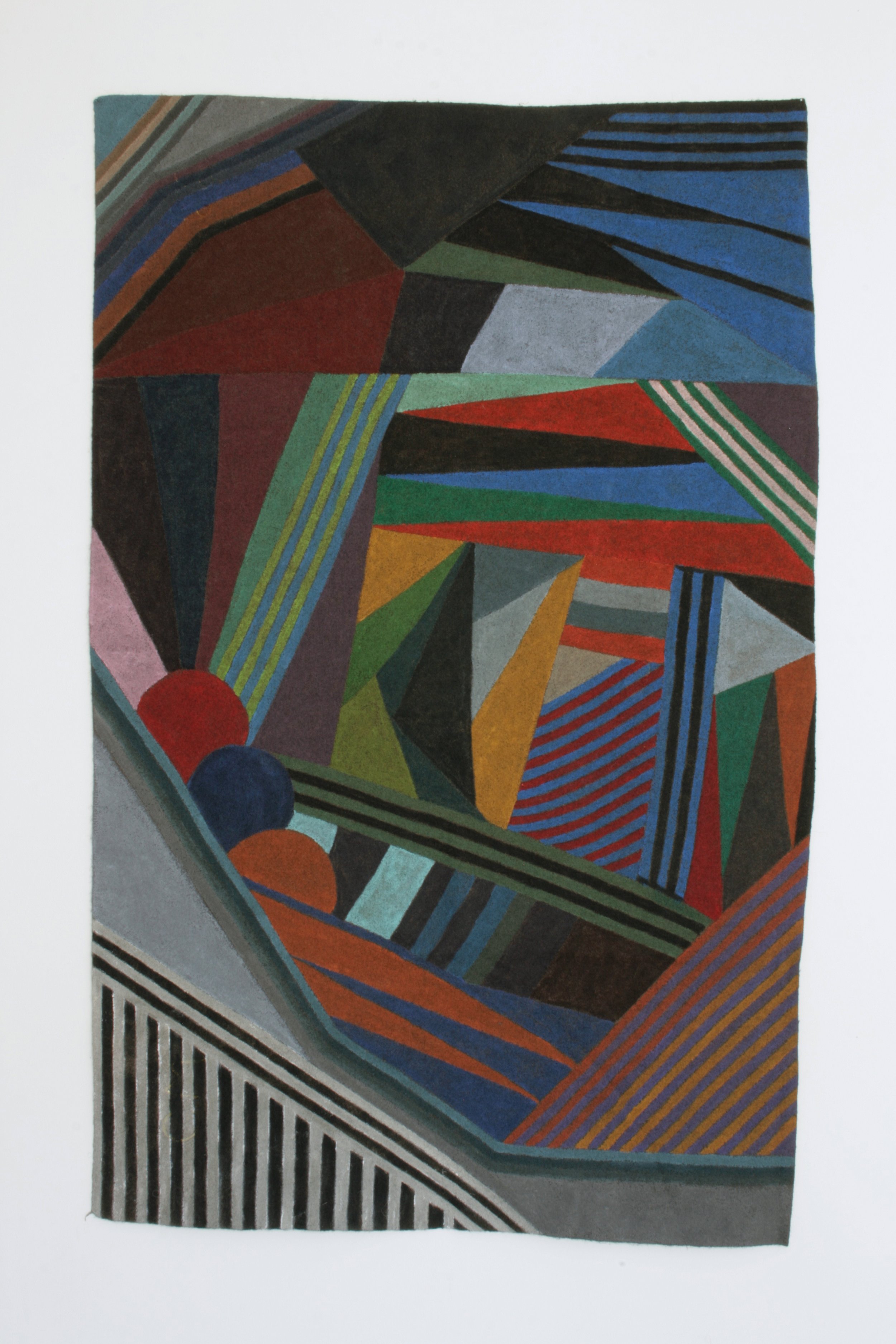 Gibson, Painted Blanket 2 (61 x 39.5 in) 2011.jpg