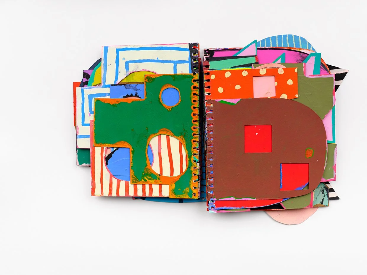 Maps for Getting Lost, 2024-26, acrylic, gouache, flashe, pencil on paper, 11 x 15 in. 180 pp. 