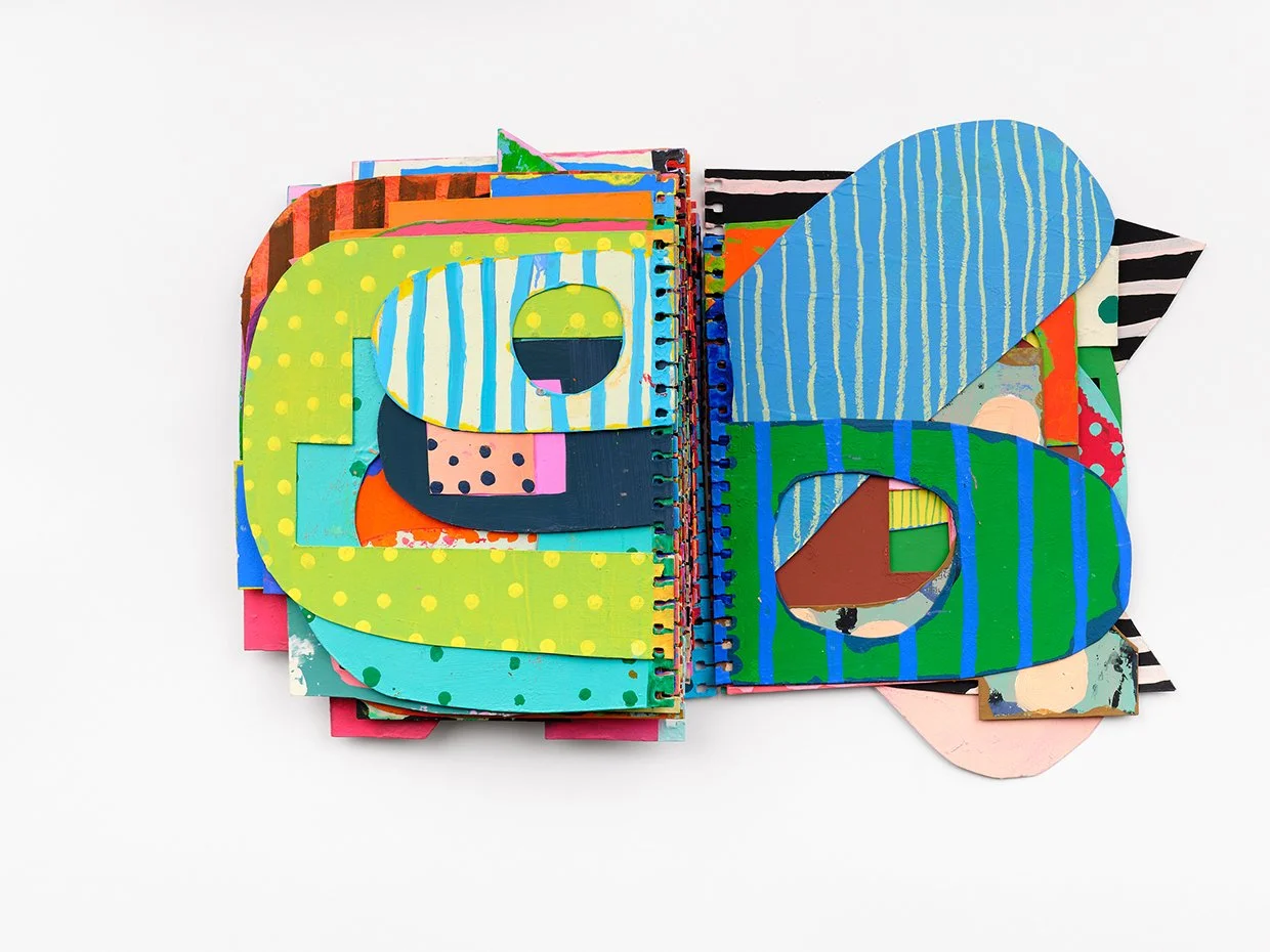 Maps for Getting Lost, 2024-26, acrylic, gouache, flashe, pencil on paper, 11 x 15 in. 180 pp. 