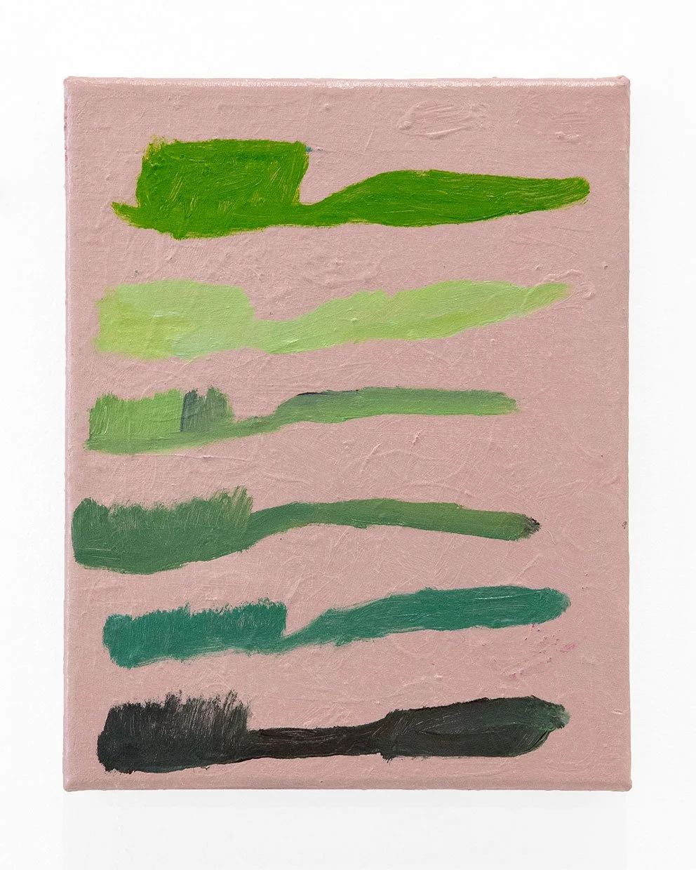 Toothbrushes, 2026, oil on canvas, 8 x 10 in