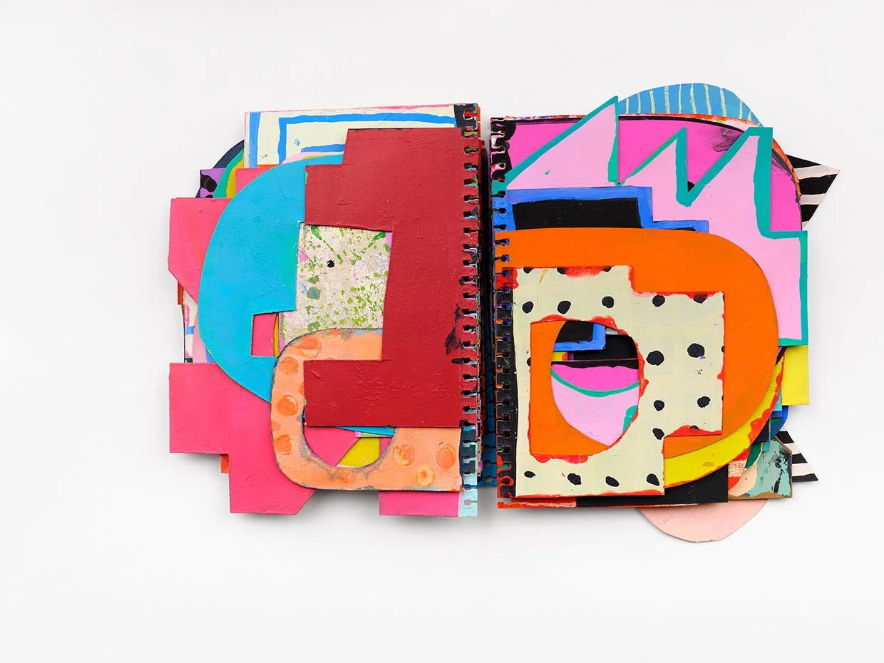 Maps for Getting Lost, 2024-26, acrylic, gouache, flashe, pencil on paper, 11 x 15 in. 180 pp. 
