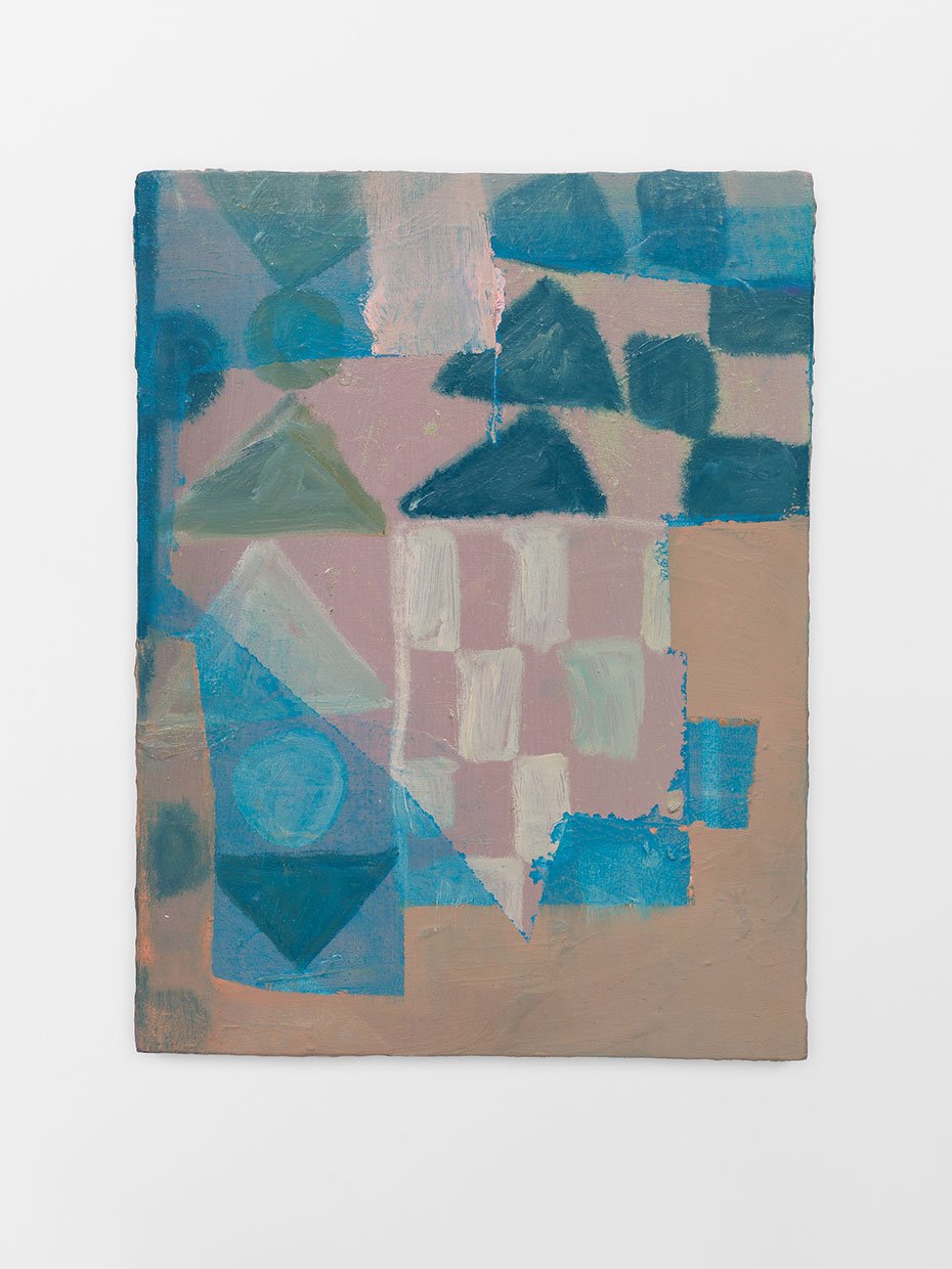 Lessons, 2024-26, oil on panel, 12 x 9 in.
