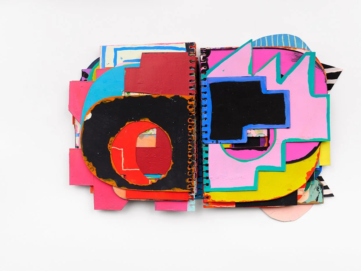 Maps for Getting Lost, 2024-26, acrylic, gouache, flashe, pencil on paper, 11 x 15 in. 180 pp. 