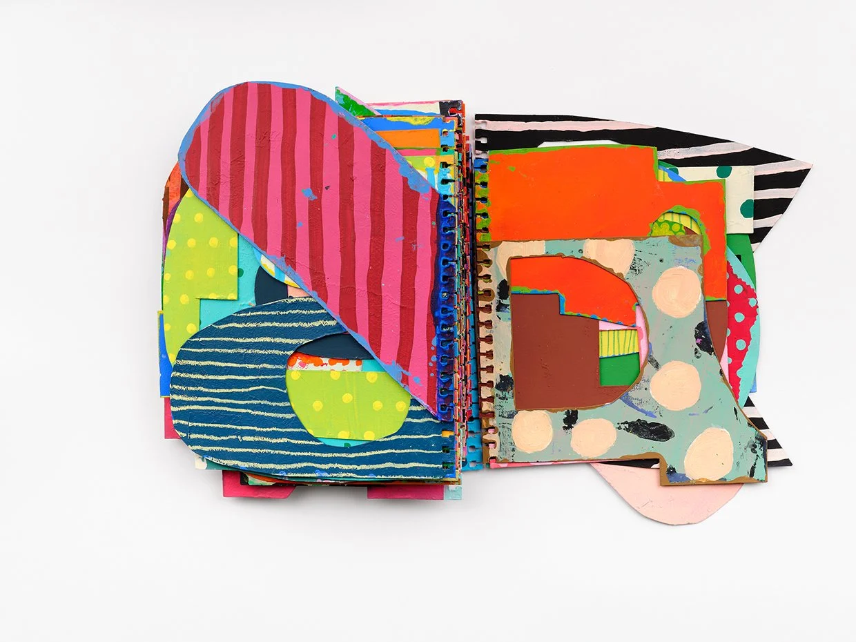 Maps for Getting Lost, 2024-26, acrylic, gouache, flashe, pencil on paper, 11 x 15 in. 180 pp. 