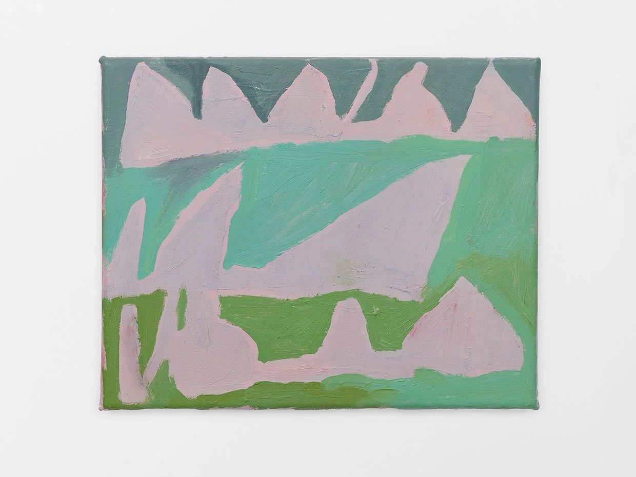 Nice Left, 2026, oil on linen, 8 x 10 in.