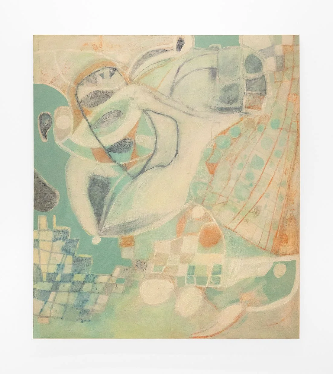 Already Here, 2026, oil on canvas, 80 x 70 in