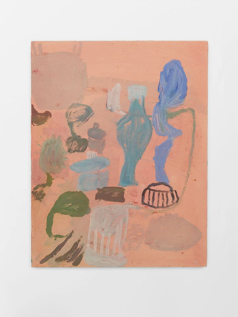Good Lunch, 2021-26, oil on panel, 14 x 11 in.