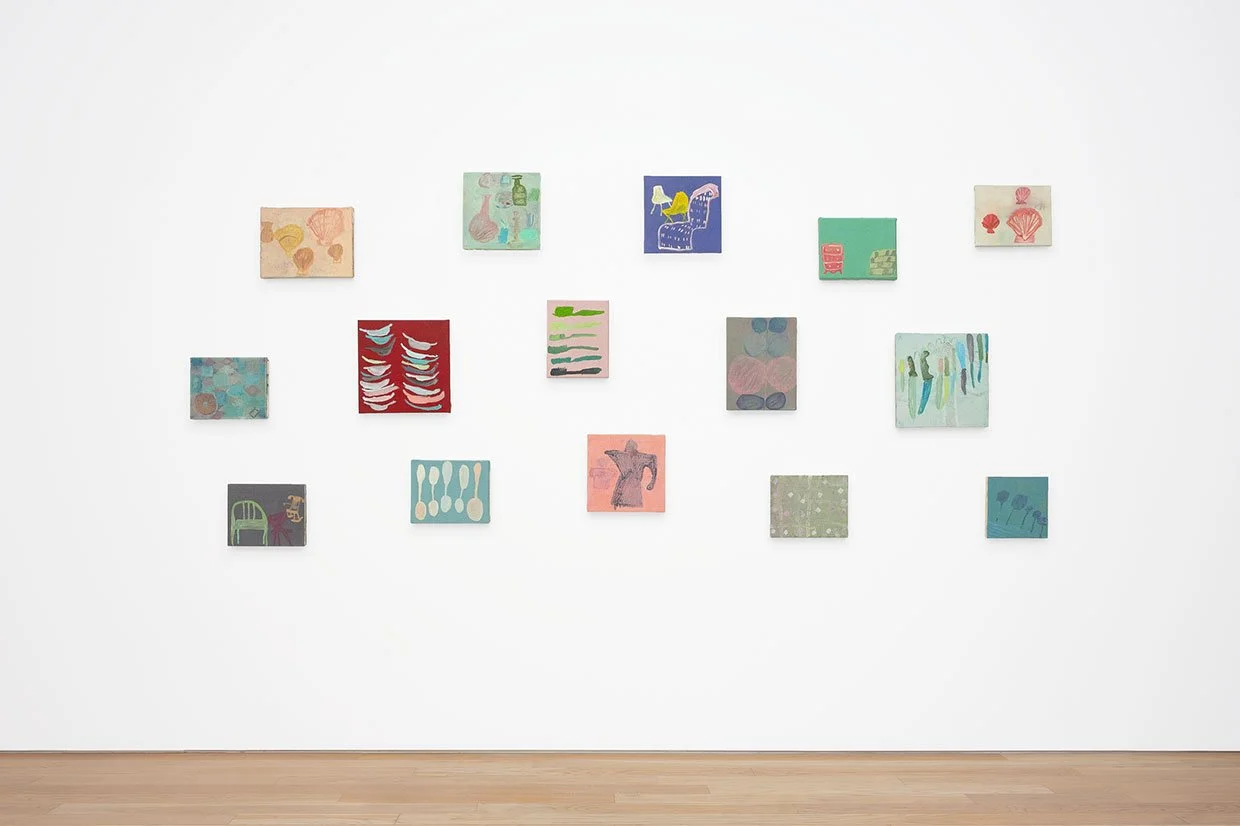 Installation view, 2026, Pt 2 Gallery, oil on canvas, panel, various sizes