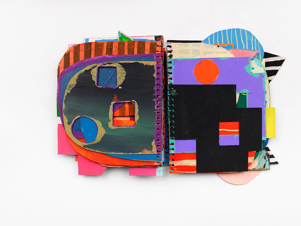 Maps for Getting Lost, 2024-26, acrylic, gouache, flashe, pencil on paper, 11 x 15 in. 180 pp. 