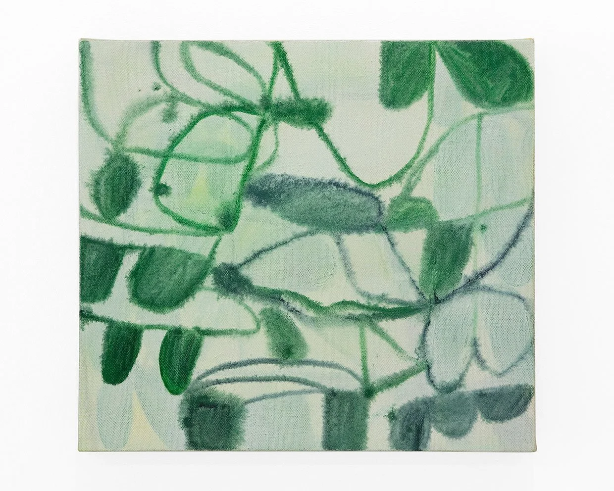 Serpentine, 2026, oil on canvas, 18 x 20 in 