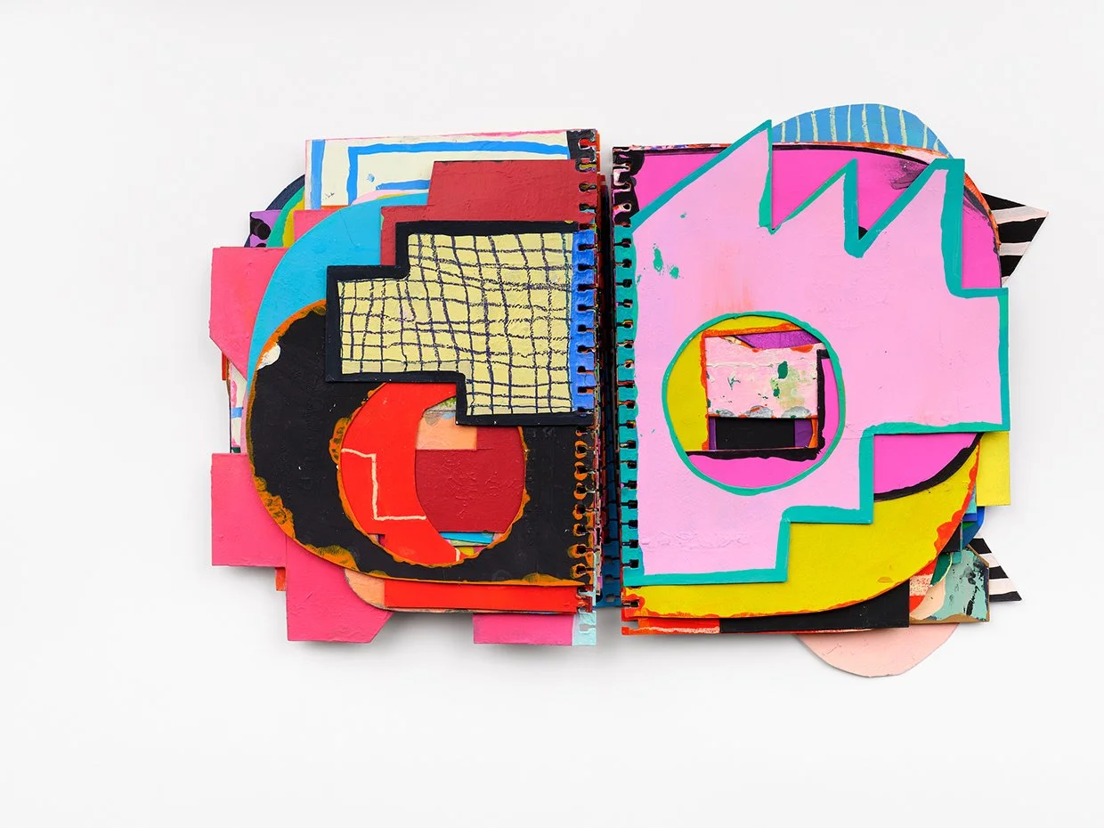 Maps for Getting Lost, 2024-26, acrylic, gouache, flashe, pencil on paper, 11 x 15 in. 180 pp. 