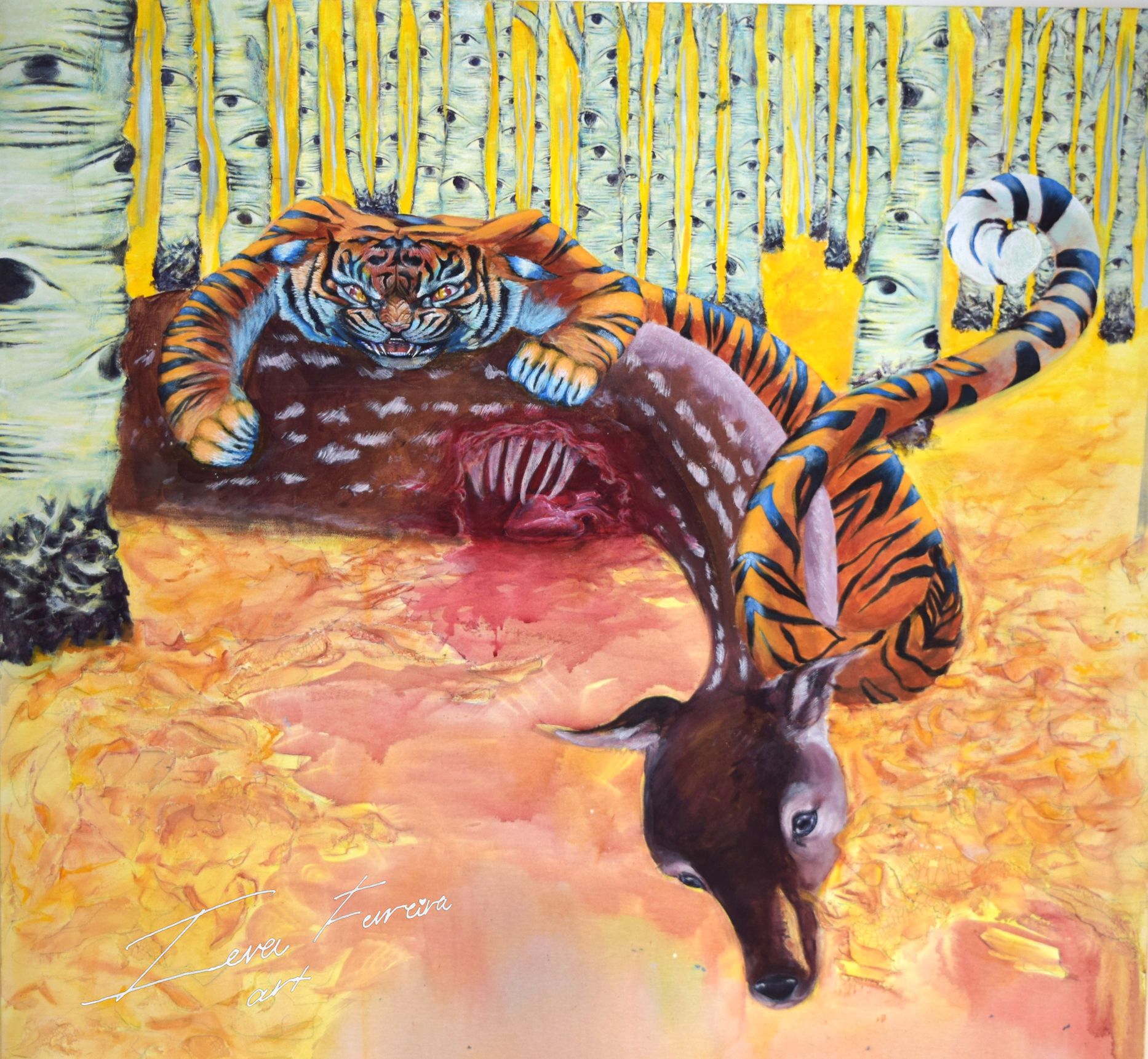 Life Law and Cycle -100x120cm