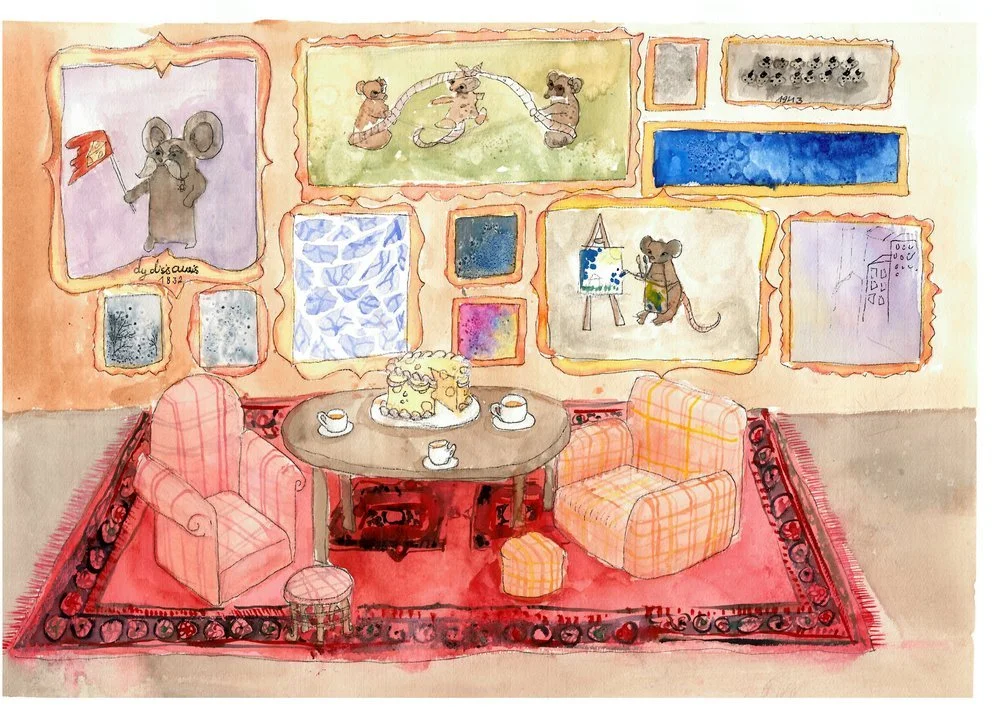 Exhibition “The Summer Fables in Watercolour”