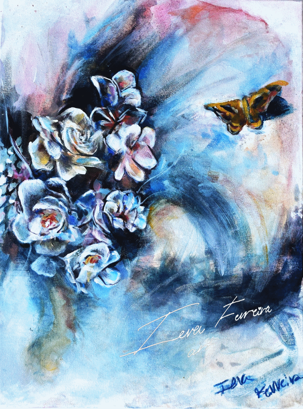 Dreamy Floral Painting